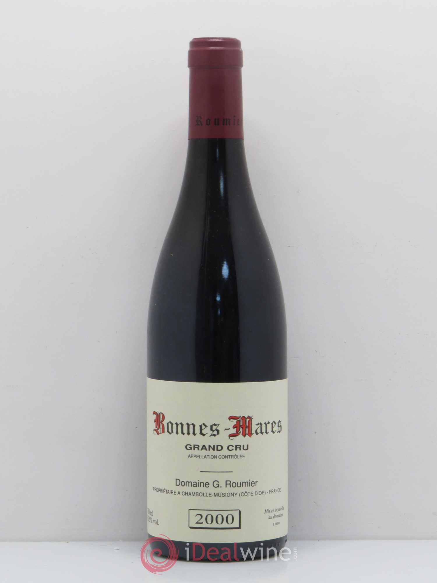 Bonnes-Mares Grand Cru Georges Roumier (Domaine) 2000 - Lot de 1 bouteille - 0