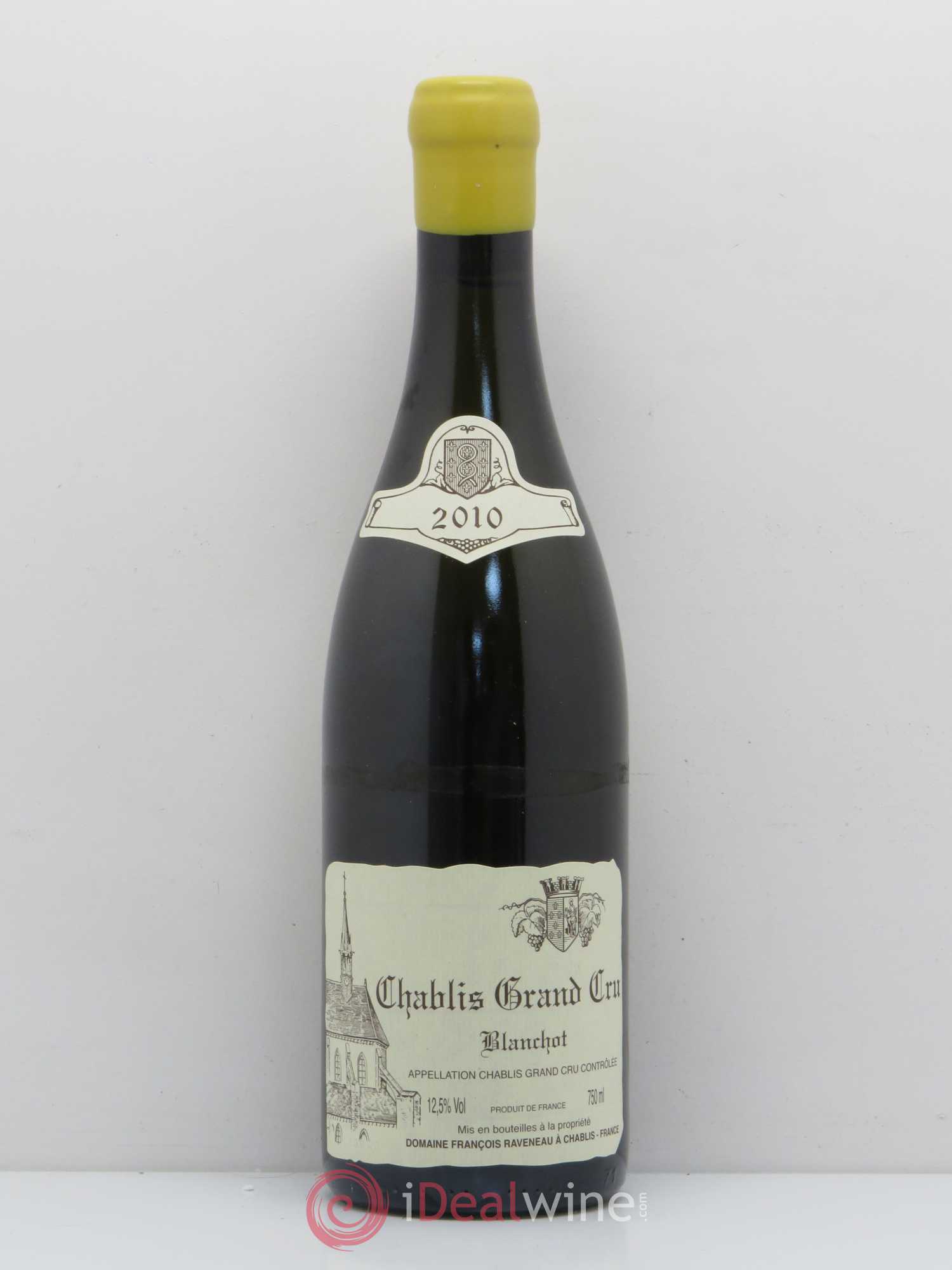 Chablis Grand Cru Blanchot Raveneau (Domaine) 2010 - Lot de 1 bouteille - 0