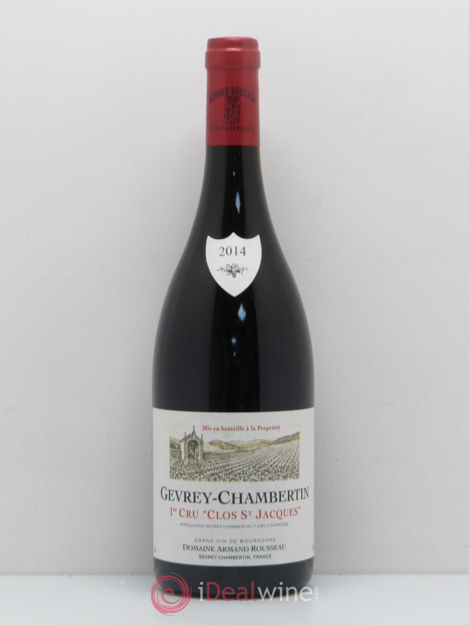 Gevrey-Chambertin 1er Cru Clos Saint-Jacques Armand Rousseau (Domaine) 2014 - Lot de 1 bouteille - 0