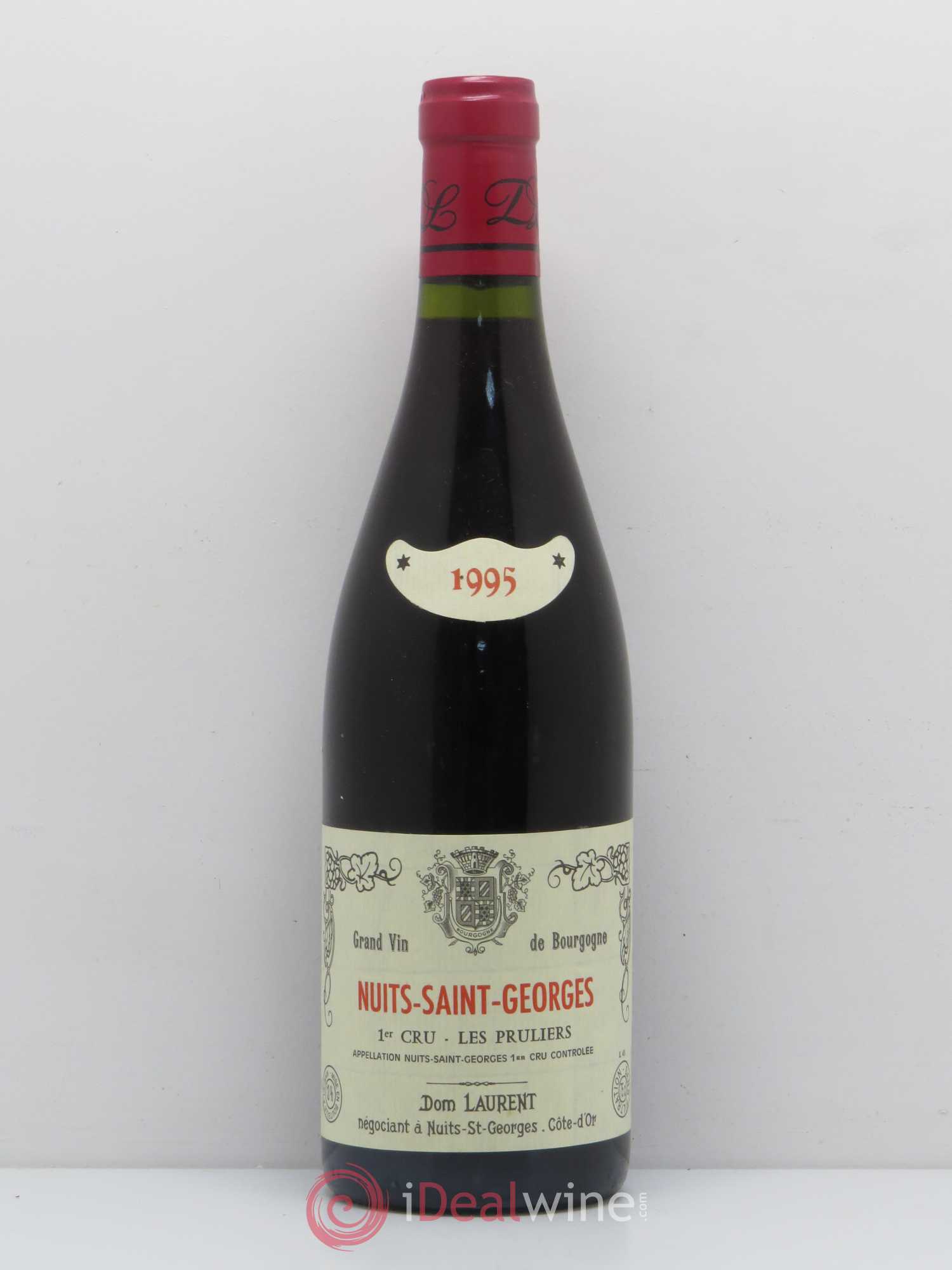 Nuits-Saint-Georges 1er Cru Les Pruliers Dom Laurent 1995 - Posten von 1 Flasche - 0