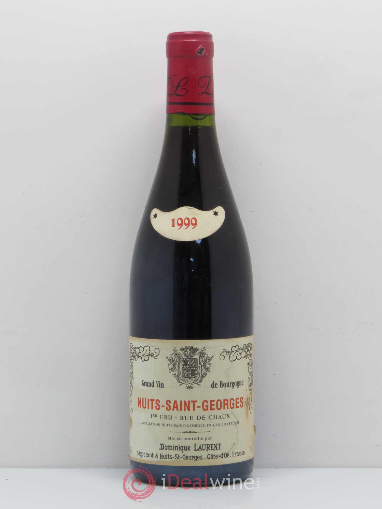Nuits-Saint-Georges 1er Cru Rue de Chaux Dominique Laurent 1999 - Lot de 1 bouteille - 0