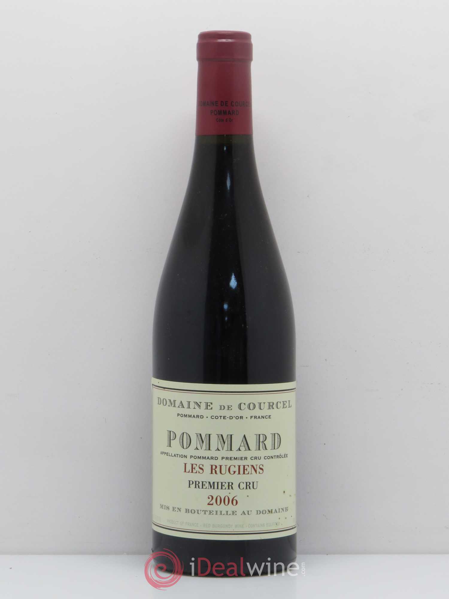 Pommard 1er Cru Les Rugiens de Courcel (Domaine) 2006 - Lot de 1 bouteille - 0
