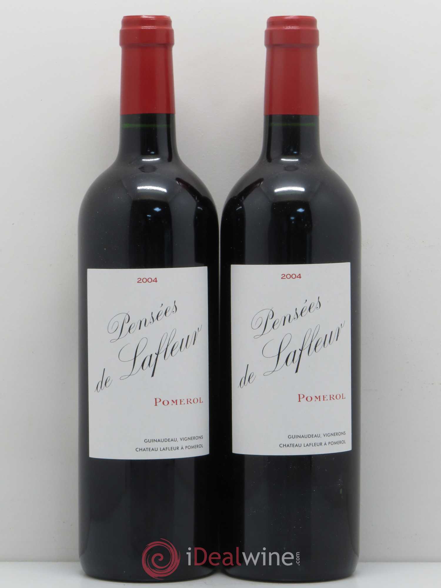 Pensées de Lafleur Second Vin 2004 - Lot de 2 bouteilles - 0