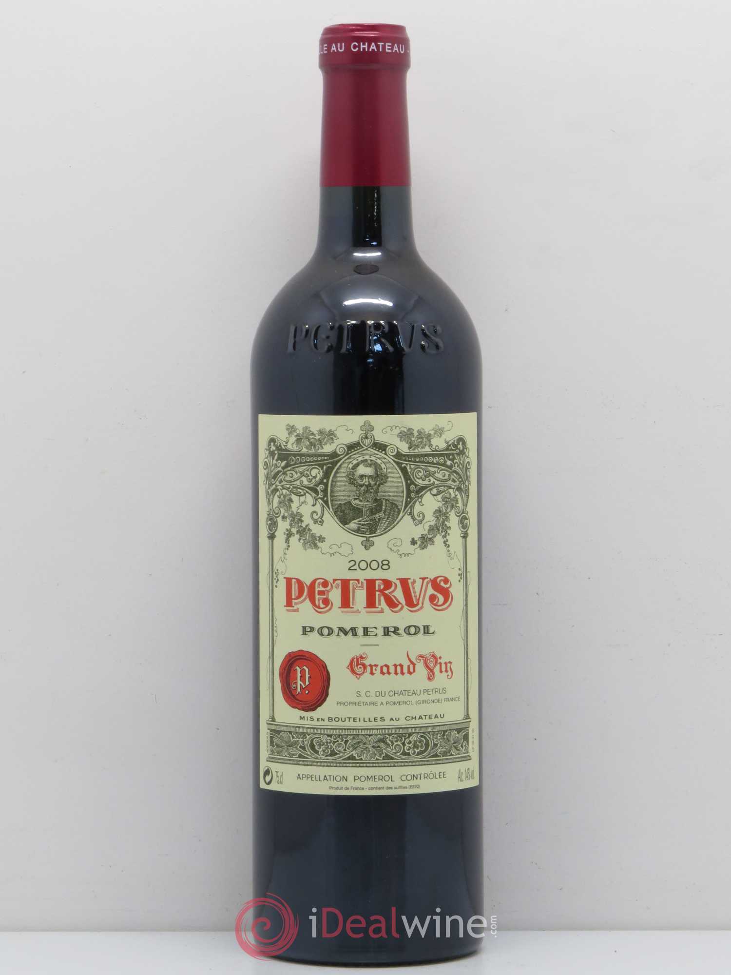 Petrus 2008 - Lot de 1 bouteille - 0