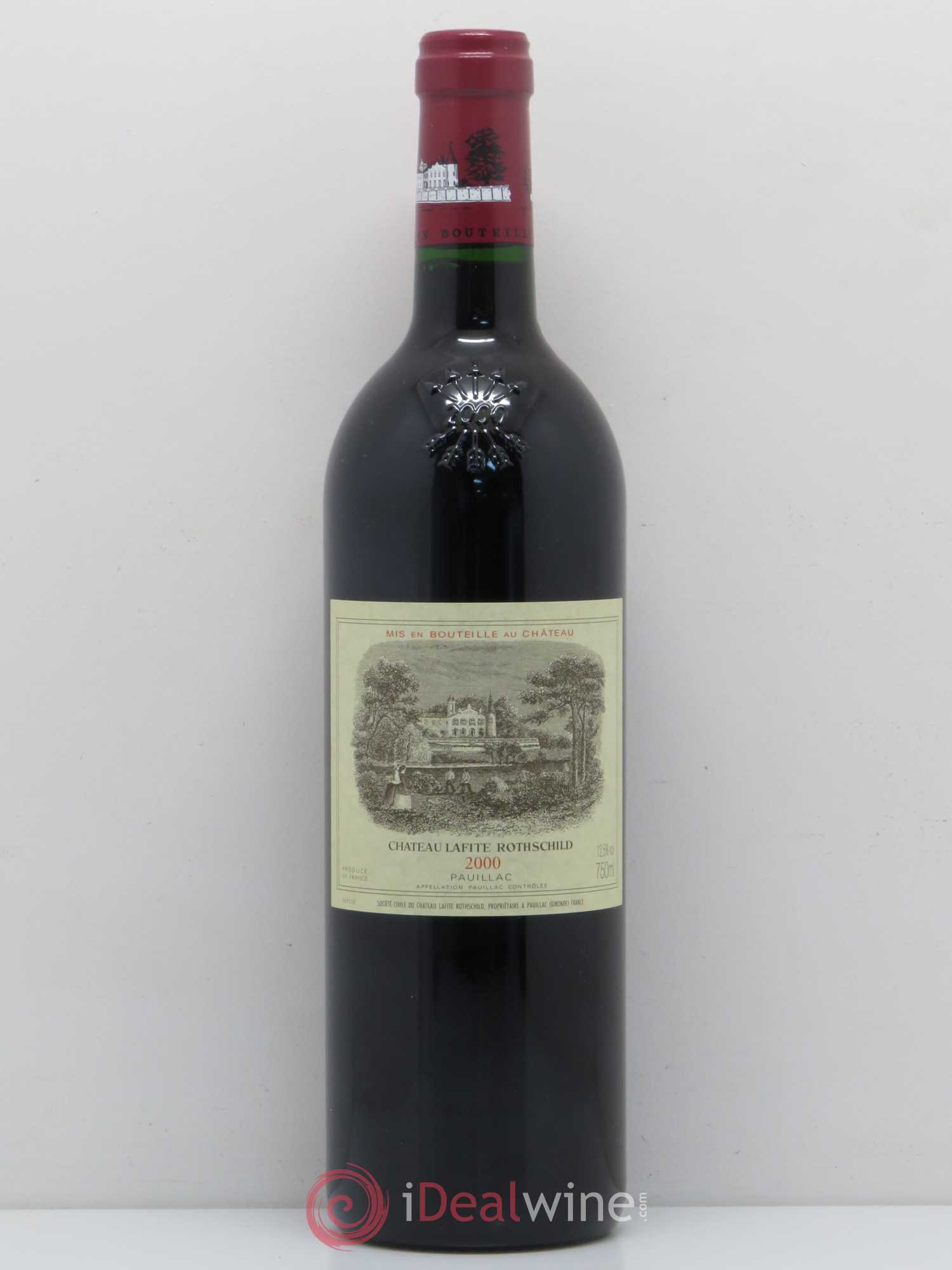 Château Lafite Rothschild 1er Grand Cru Classé 2000 - Lot de 1 bouteille - 0