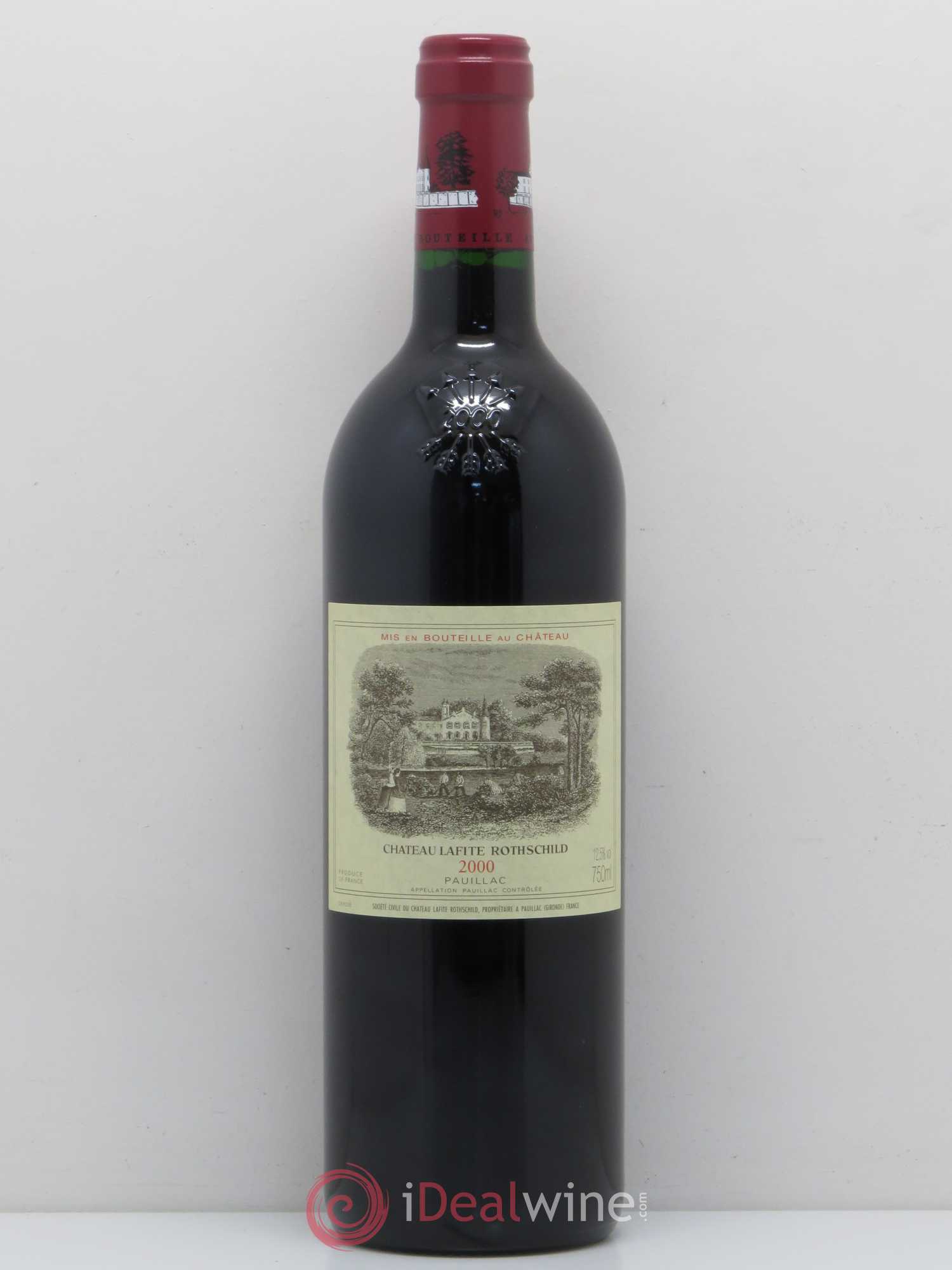 Château Lafite Rothschild 1er Grand Cru Classé 2000 - Lot de 1 bouteille - 0