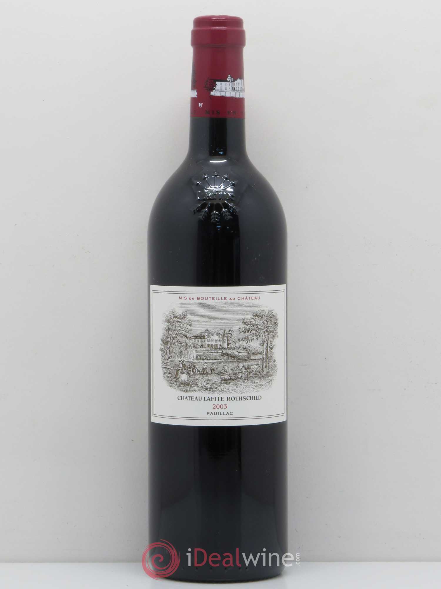Château Lafite Rothschild 1er Grand Cru Classé 2003 - Lot de 1 bouteille - 0