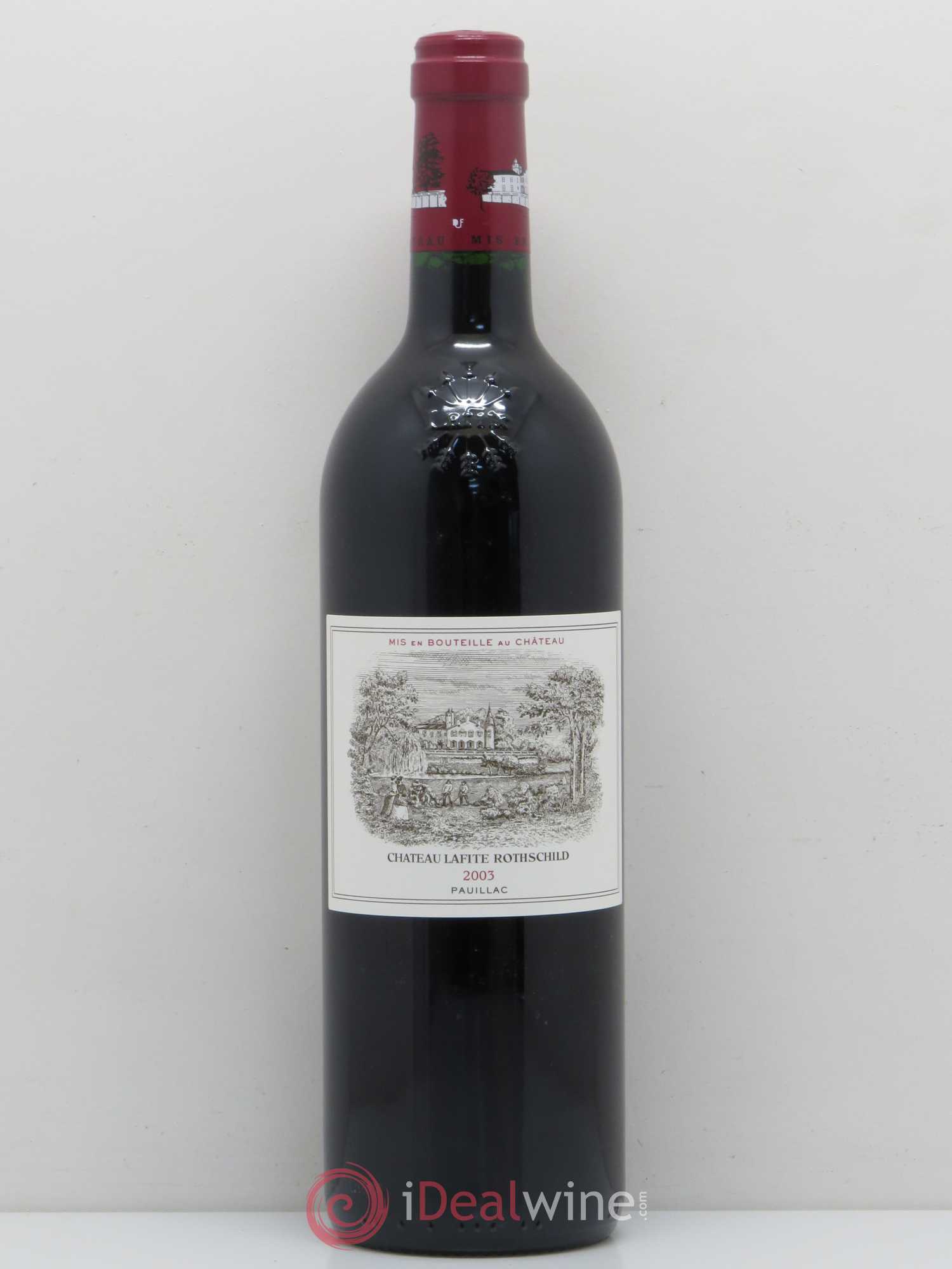 Château Lafite Rothschild 1er Grand Cru Classé 2003 - Lot de 1 bouteille - 0