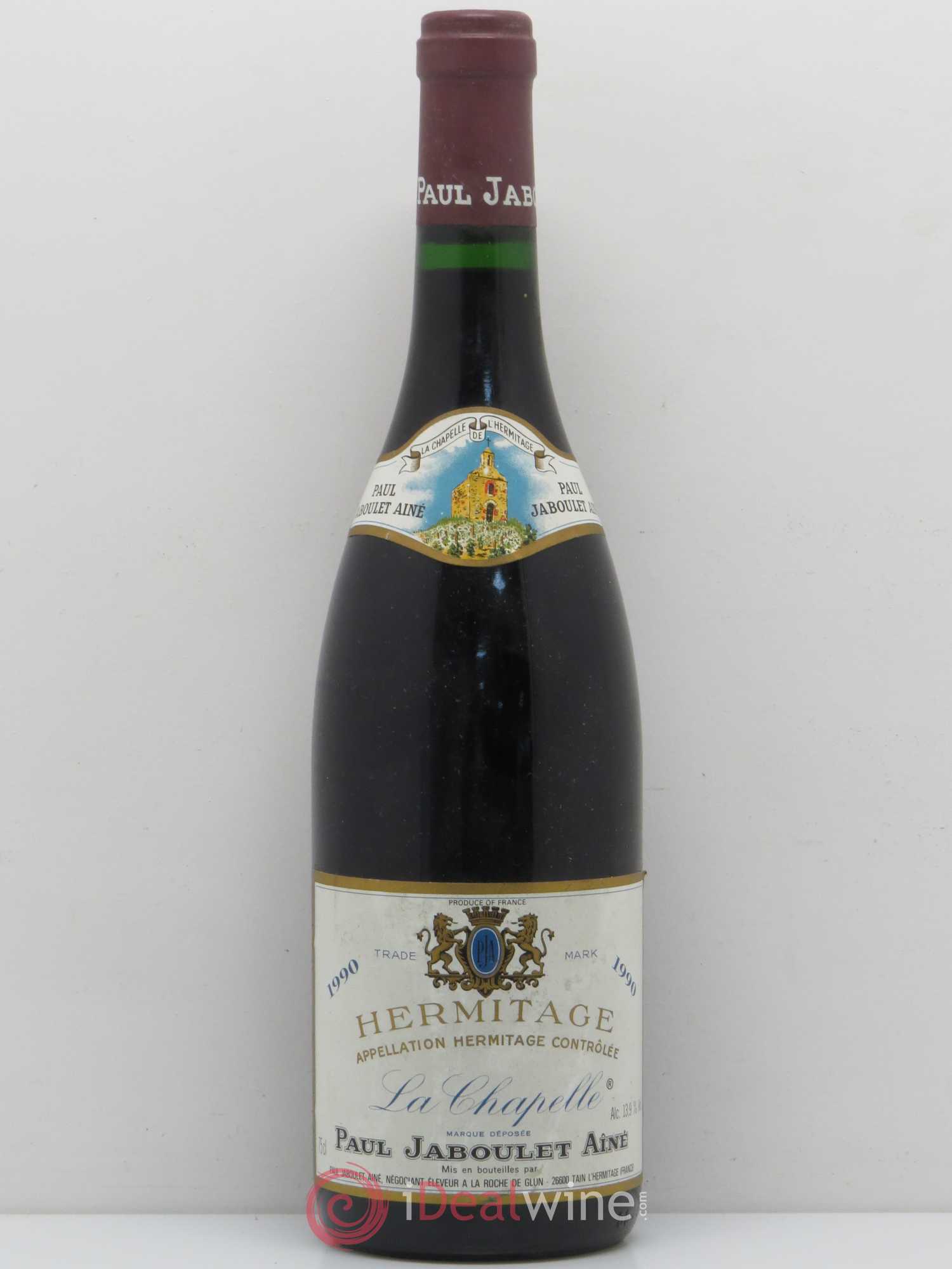 Hermitage La Chapelle Paul Jaboulet Ainé 1990 - Lot de 1 bouteille - 0