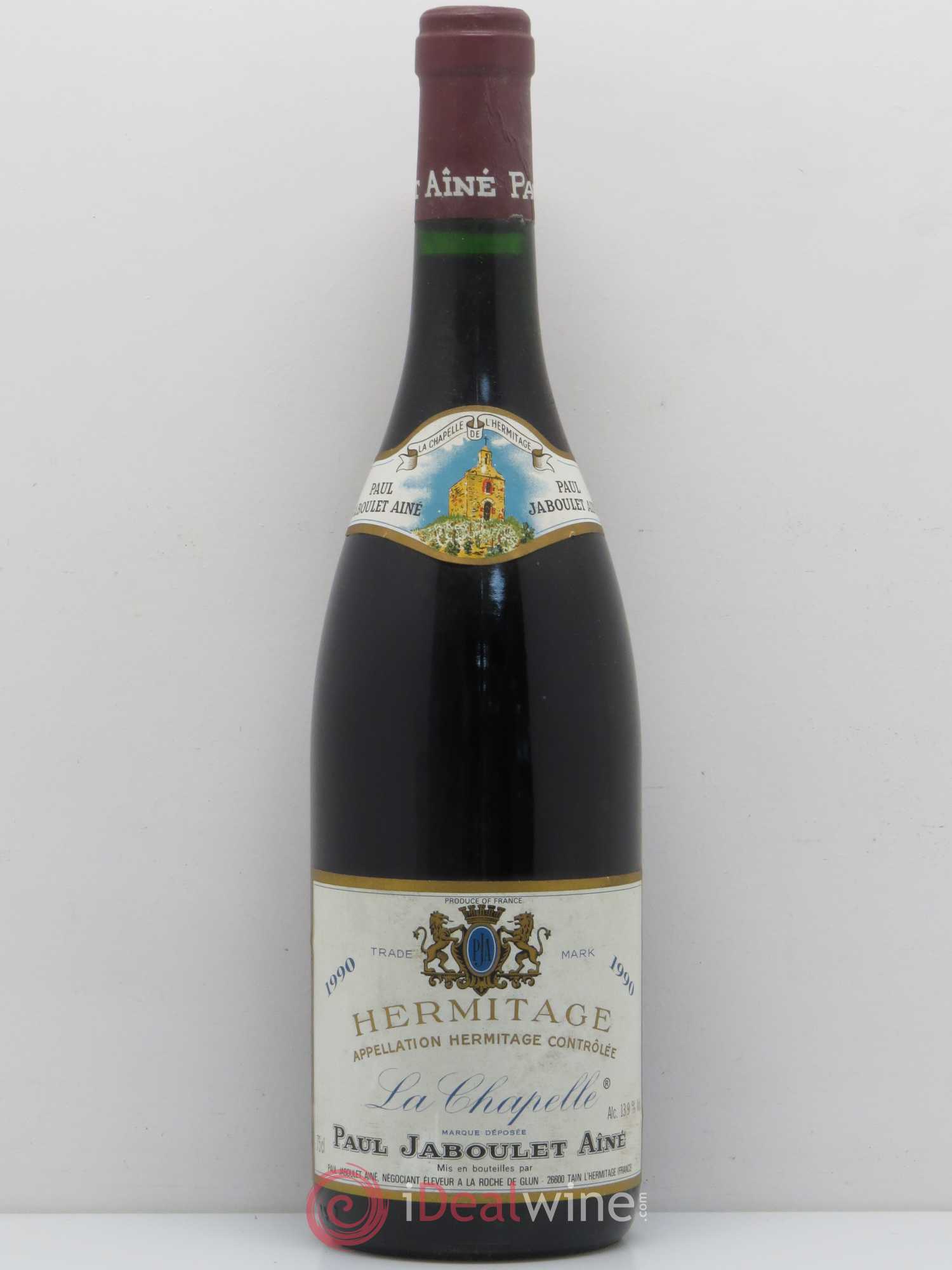 Hermitage La Chapelle Paul Jaboulet Ainé 1990 - Lot de 1 bouteille - 0