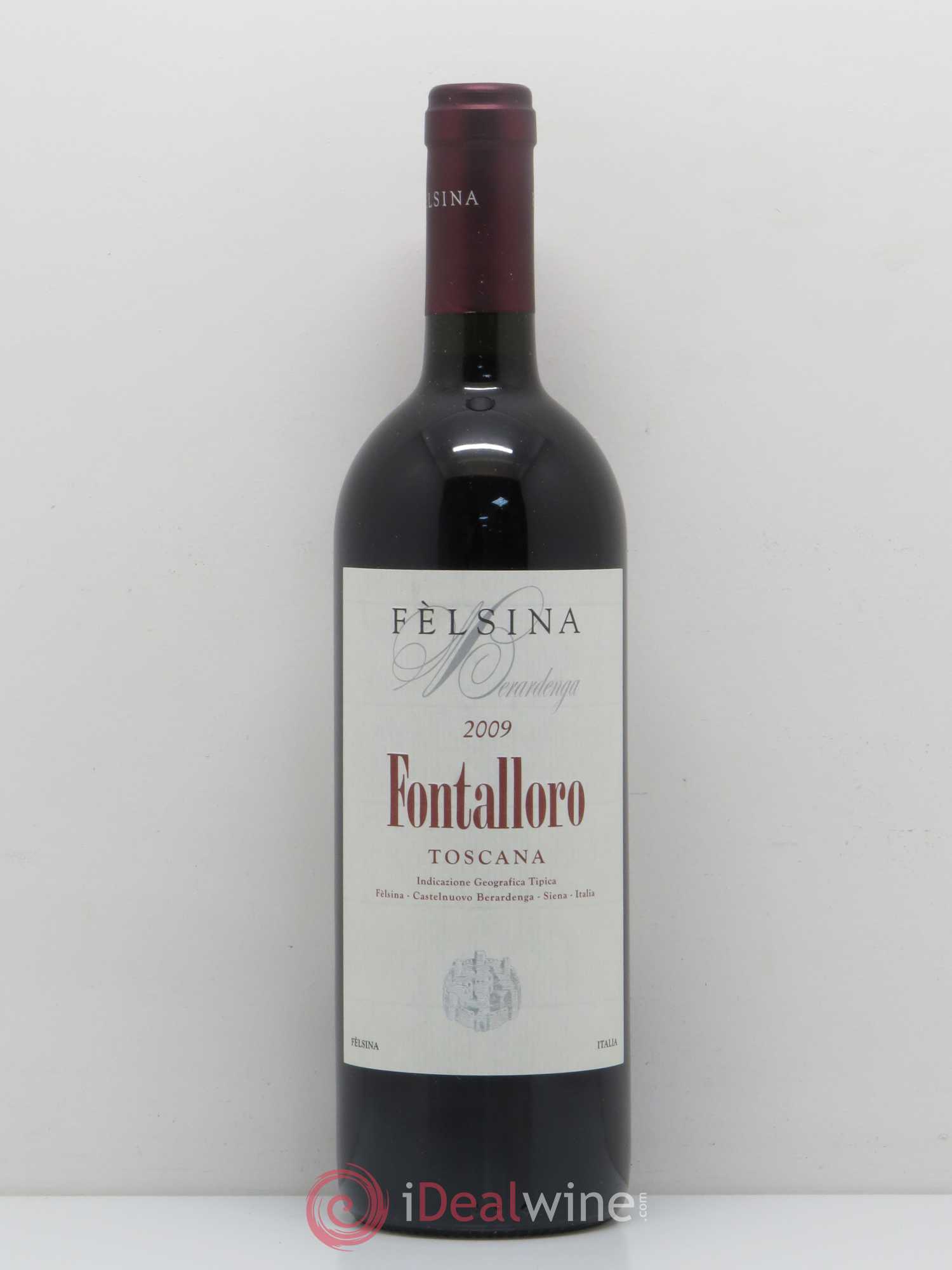 Toscana IGT Fontalloro Felsina Berardenga 2009 - Posten von 1 Flasche - 0