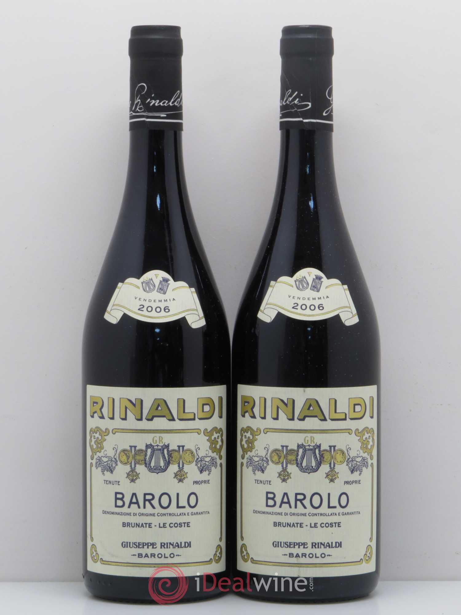 Barolo Brunate Le Coste Giuseppe Rinaldi 2006 - Posten von 2 Flaschen - 0