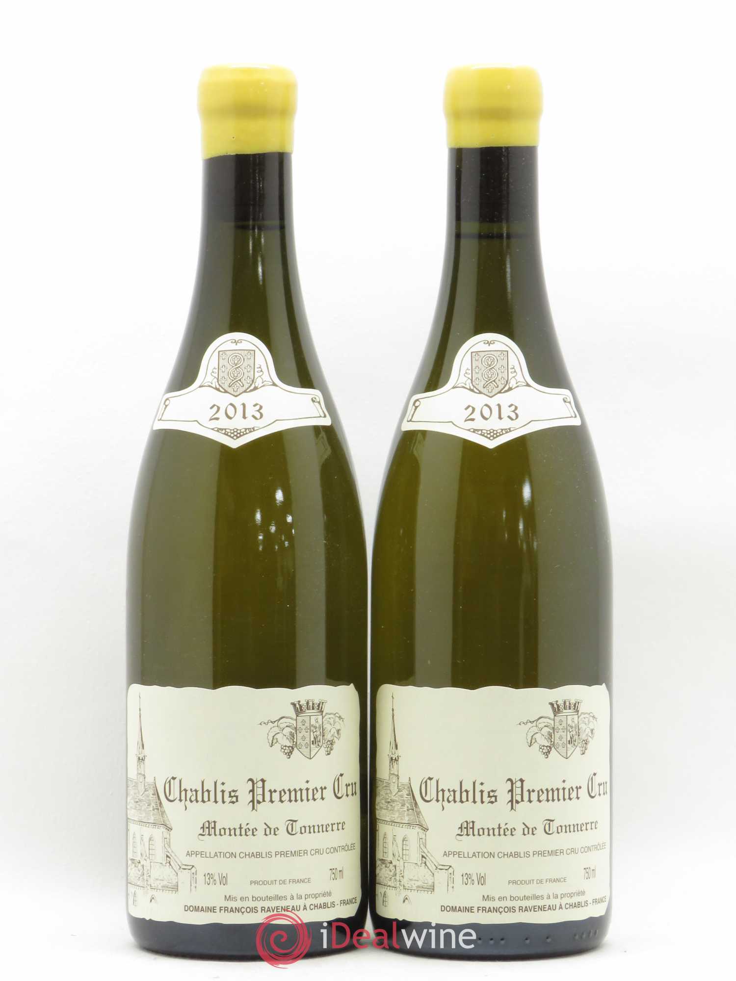 Chablis 1er Cru Montée de Tonnerre Raveneau (Domaine) 2013 - Lot de 2 bouteilles - 0