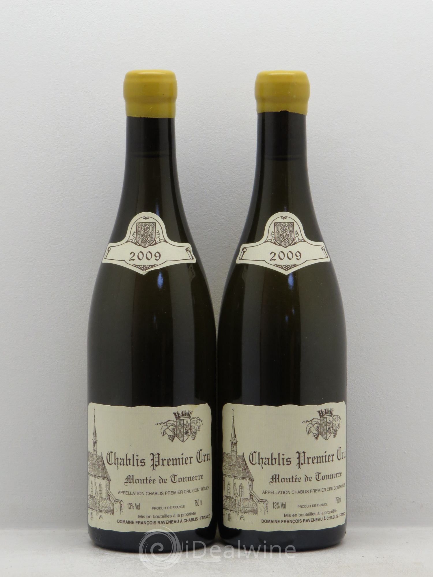 Chablis 1er Cru Montée de Tonnerre Raveneau (Domaine) 2009 - Lot de 2 bouteilles - 0