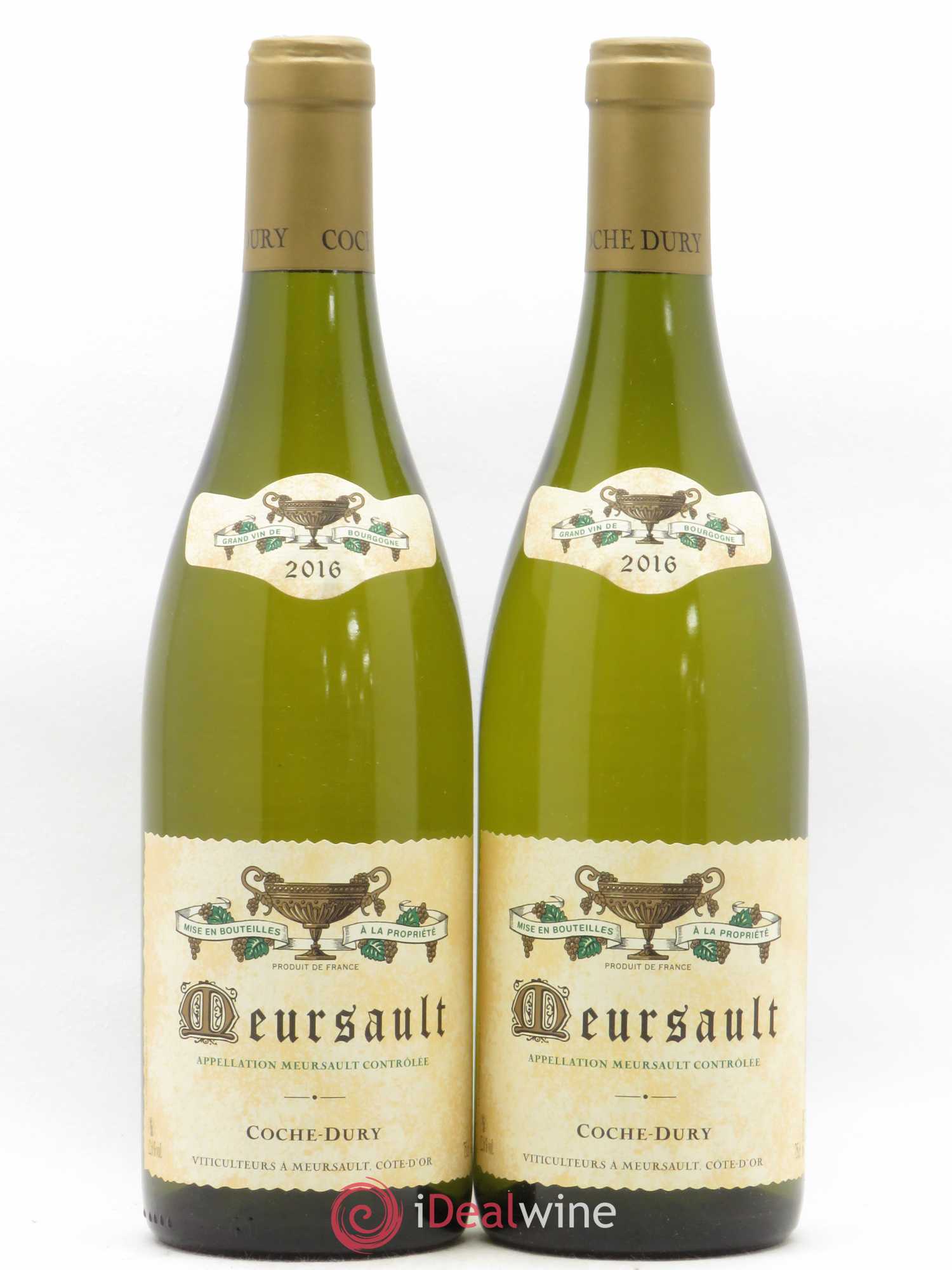 Meursault Coche Dury (Domaine) 2016 - Lot de 2 bouteilles - 0