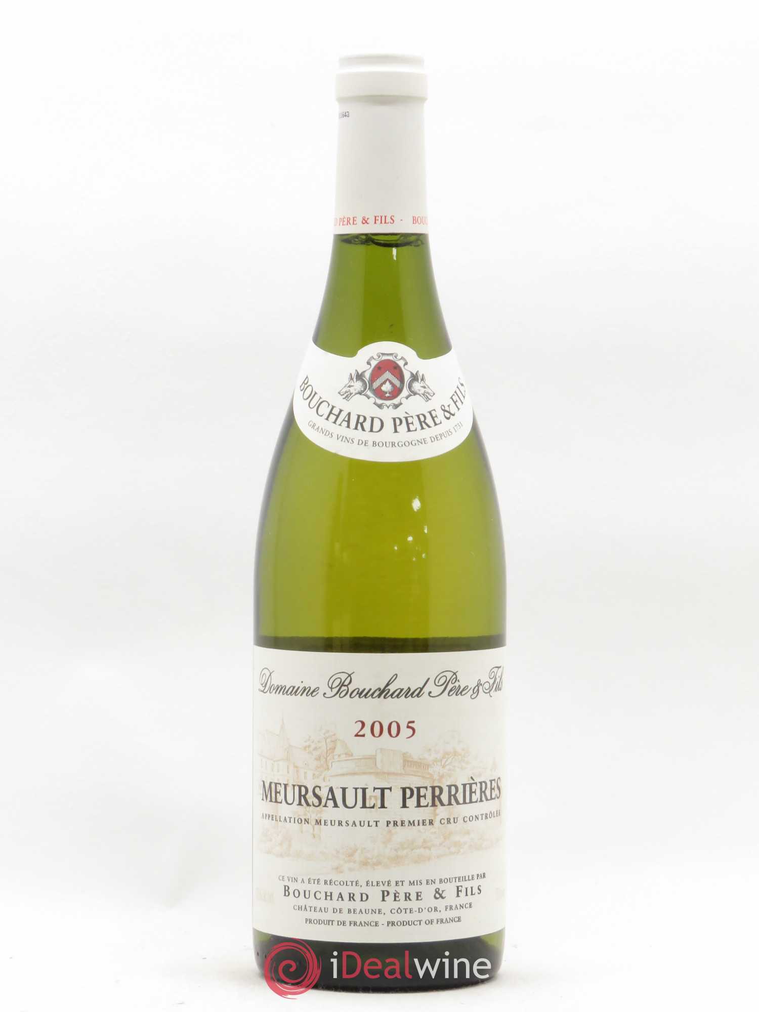 Meursault 1er Cru Perrières Bouchard Père & Fils 2005 - Lot de 1 bouteille - 0