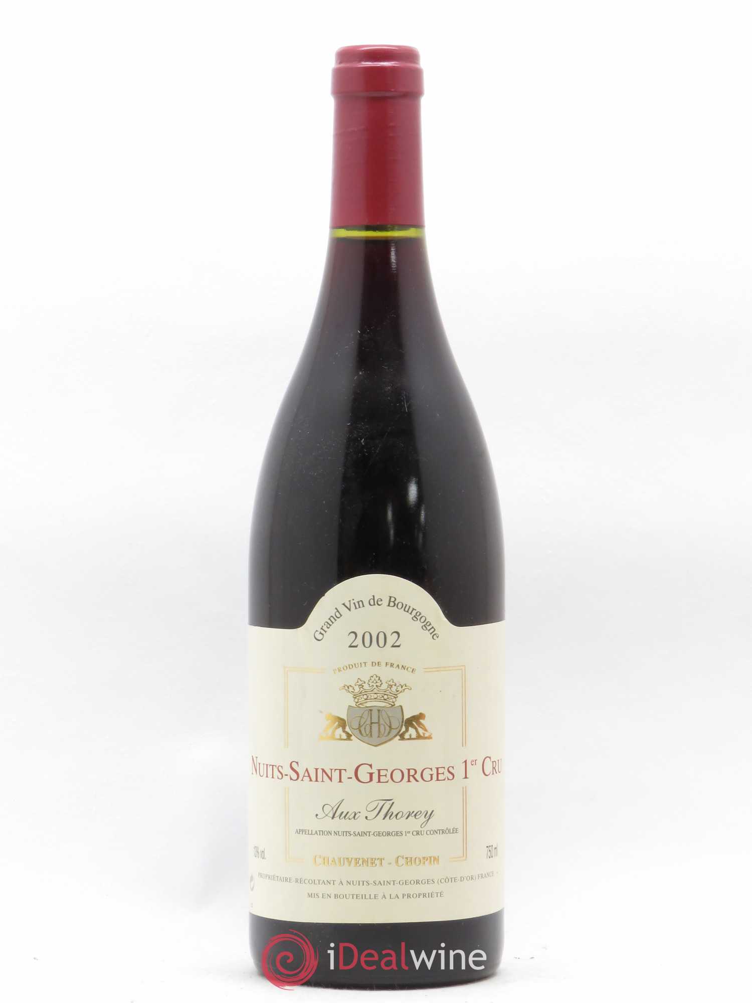 Nuits-Saint-Georges 1er Cru Aux Thorey Chauvenet Chopin 2002 - Posten von 1 Flasche - 0