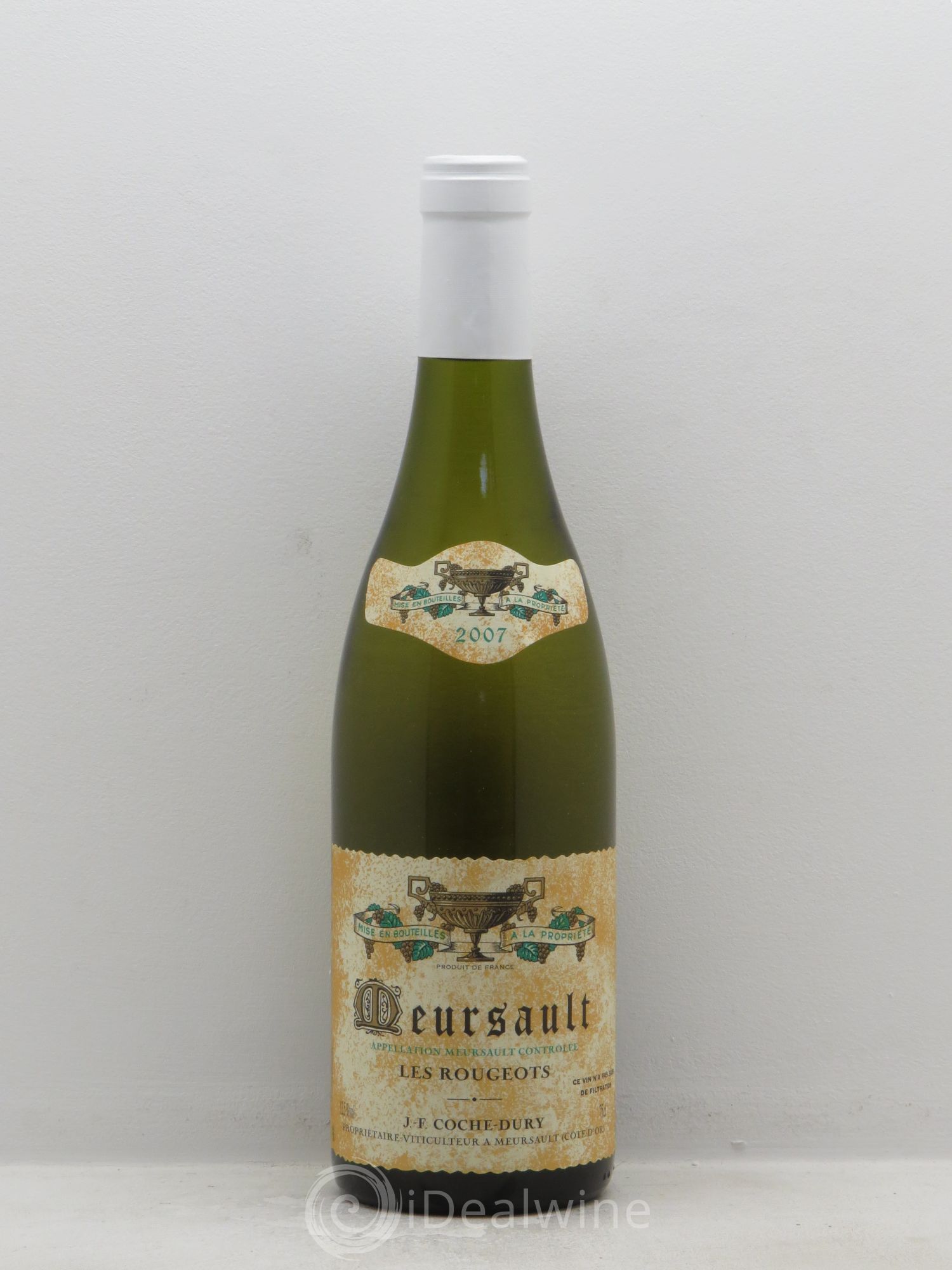 Meursault Les Rougeots Coche Dury (Domaine) 2007 - Lot de 1 bouteille - 0