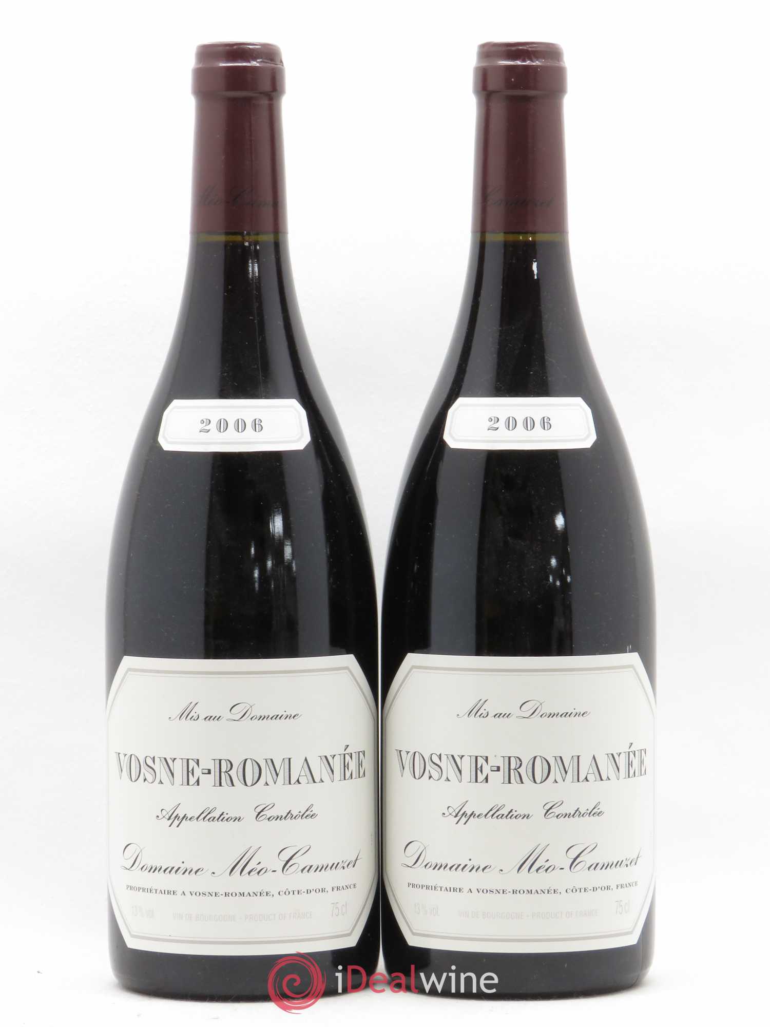 Vosne-Romanée Méo-Camuzet (Domaine) 2006 - Lot de 2 bouteilles - 0