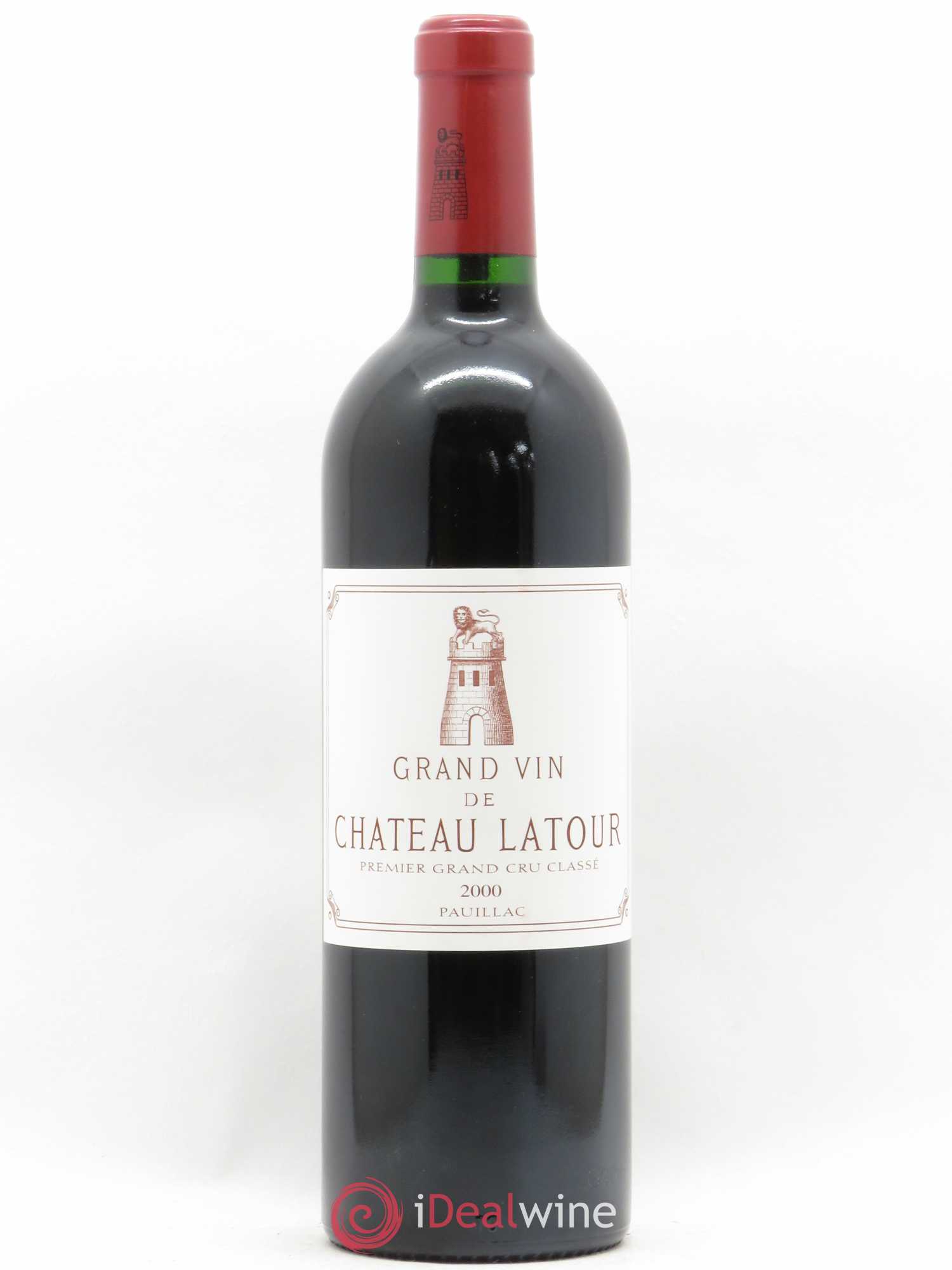 Château Latour 1er Grand Cru Classé 2000 - Lot de 1 bouteille - 0