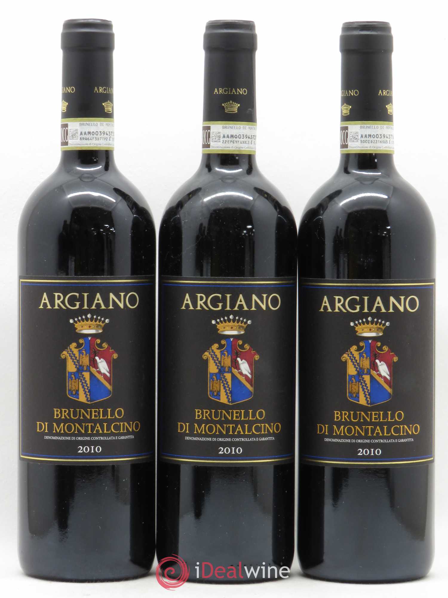 Brunello di Montalcino DOCG Argiano 2010 - Lot de 3 bouteilles - 0