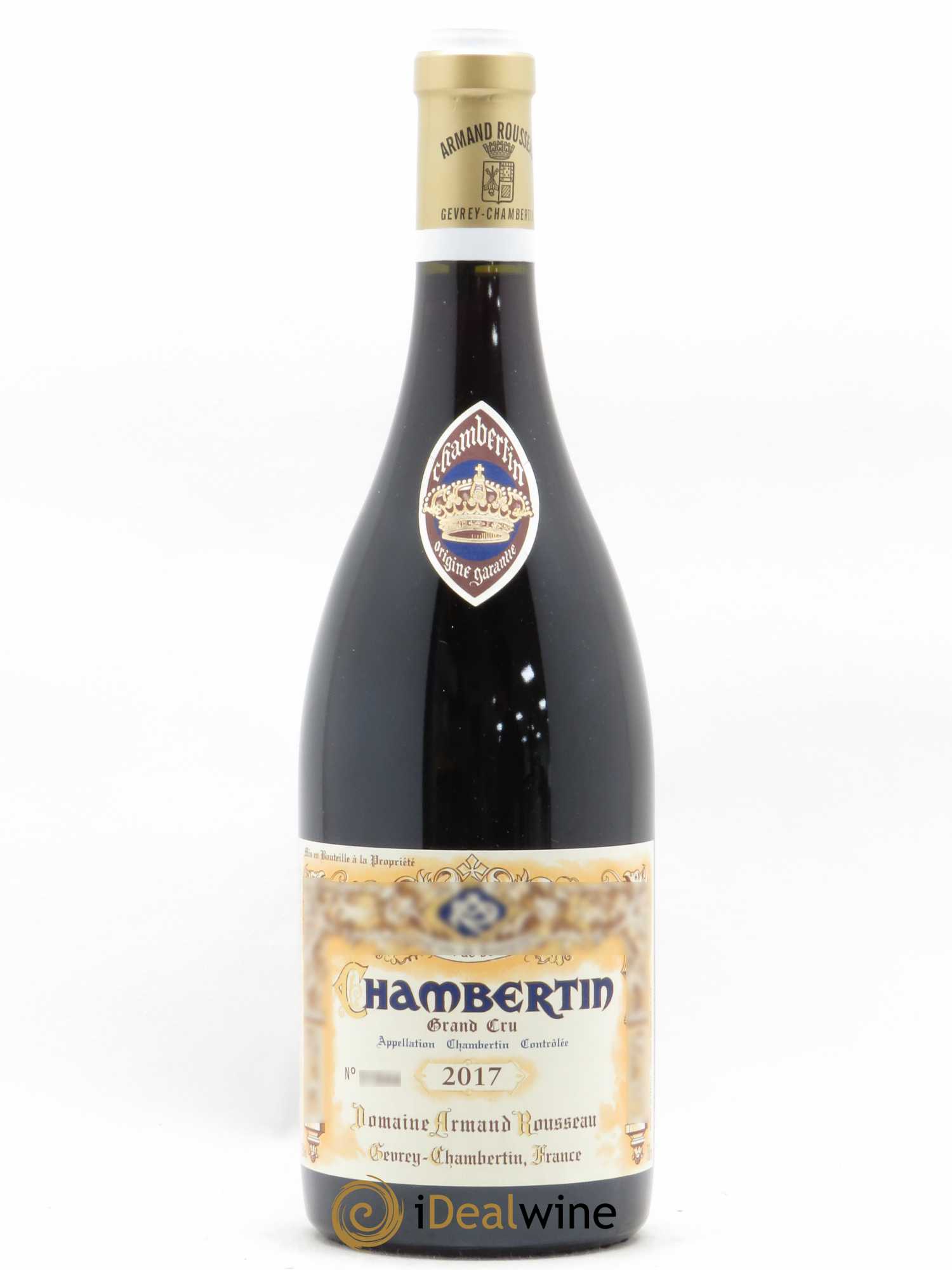 Chambertin Grand Cru Armand Rousseau (Domaine) 2017 - Lot de 1 bouteille - 0