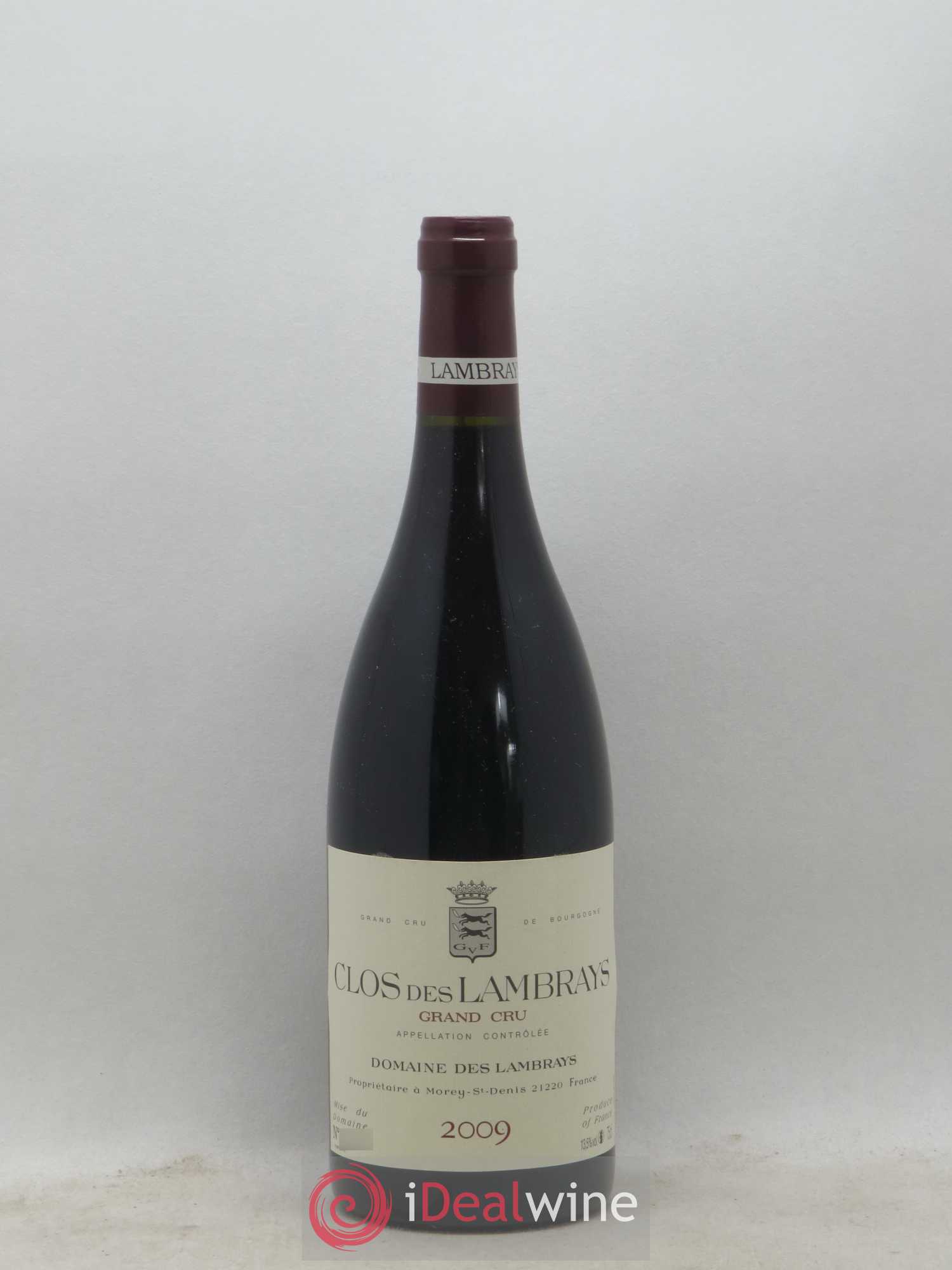 Clos des Lambrays Grand Cru Domaine des Lambrays 2009 - Lot de 1 bouteille - 0