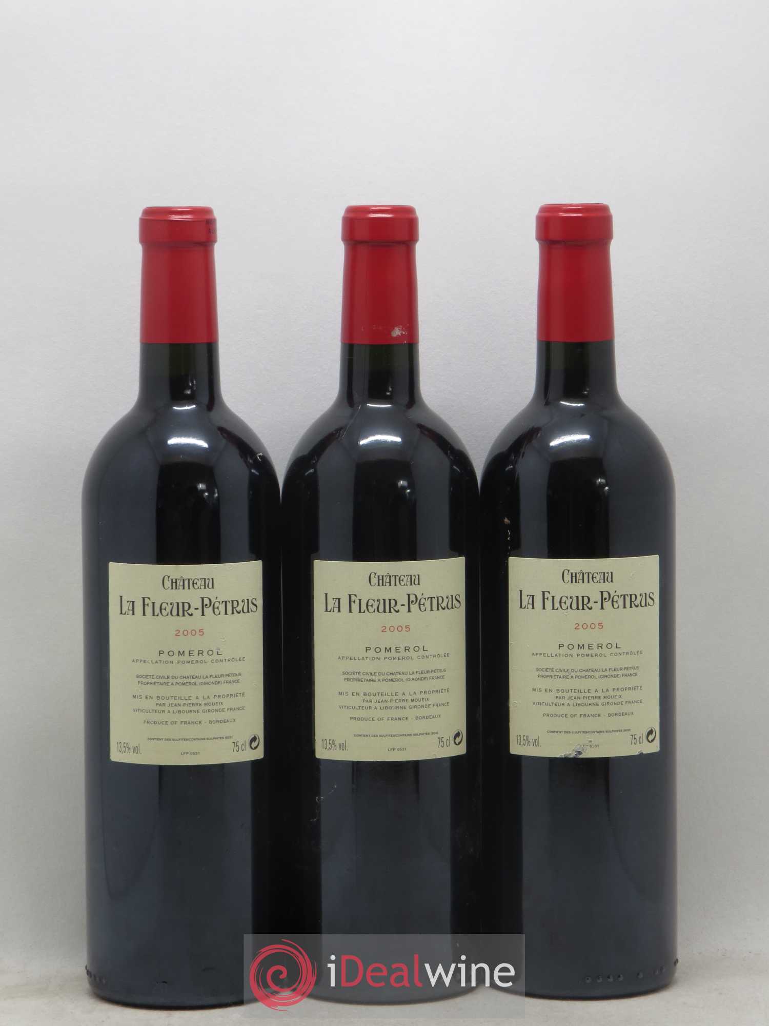 Château la Fleur Petrus 2005 - Lot de 3 bouteilles - 1
