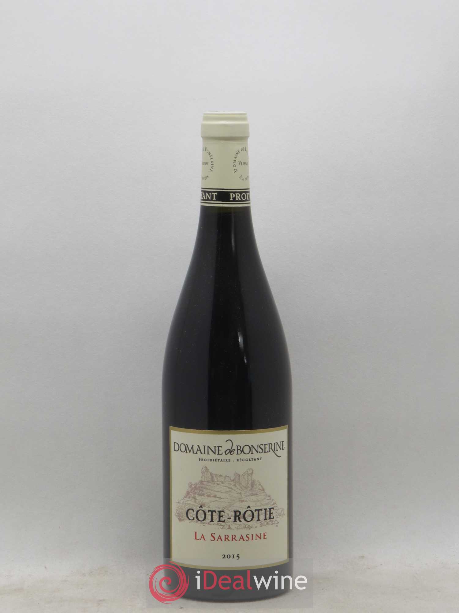 Côte-Rôtie La Sarrasine Bonserine (Domaine de) 2015 - Lot de 1 bouteille - 0