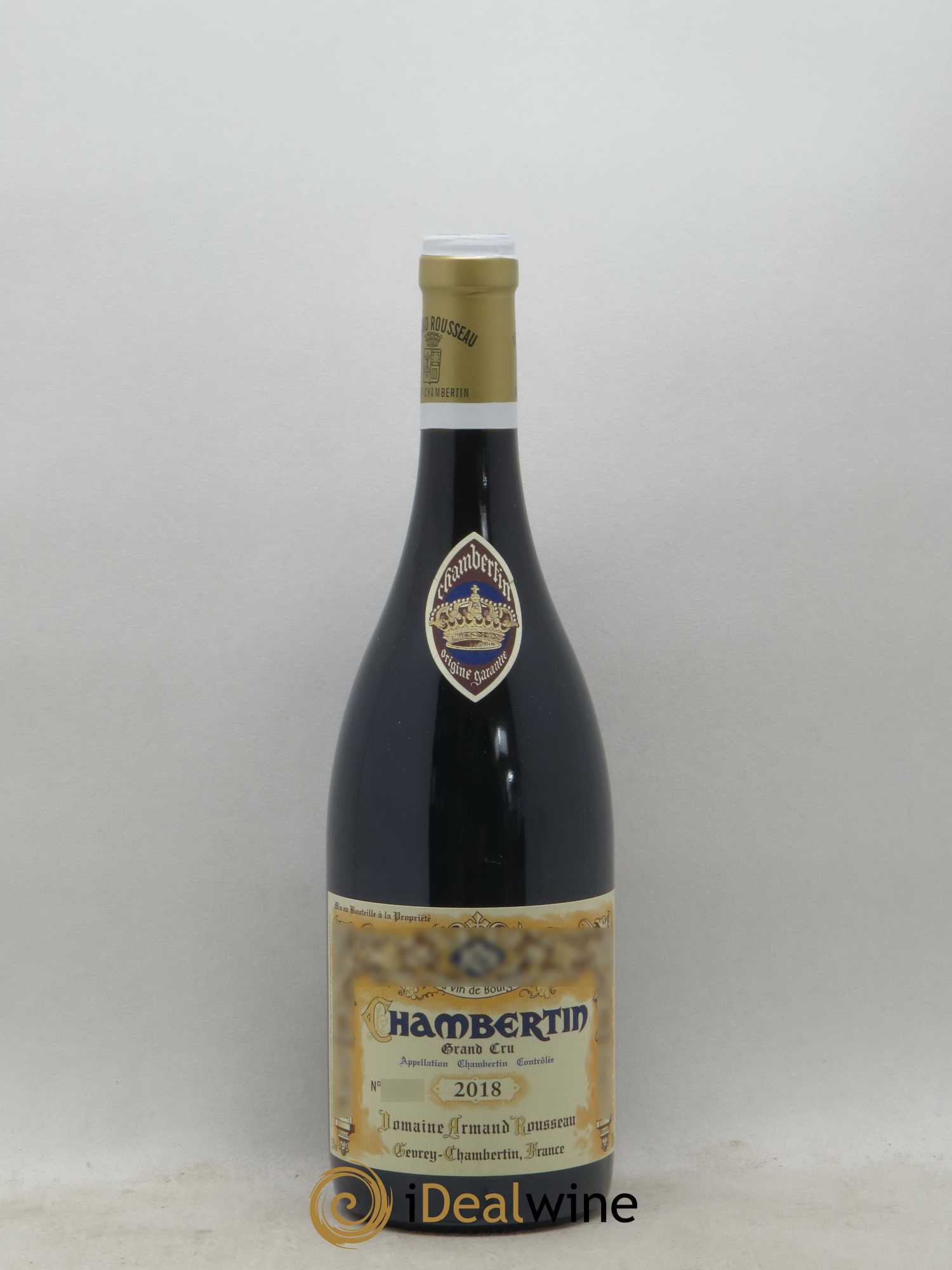 Chambertin Grand Cru Armand Rousseau (Domaine) 2018 - Lot de 1 bouteille - 0