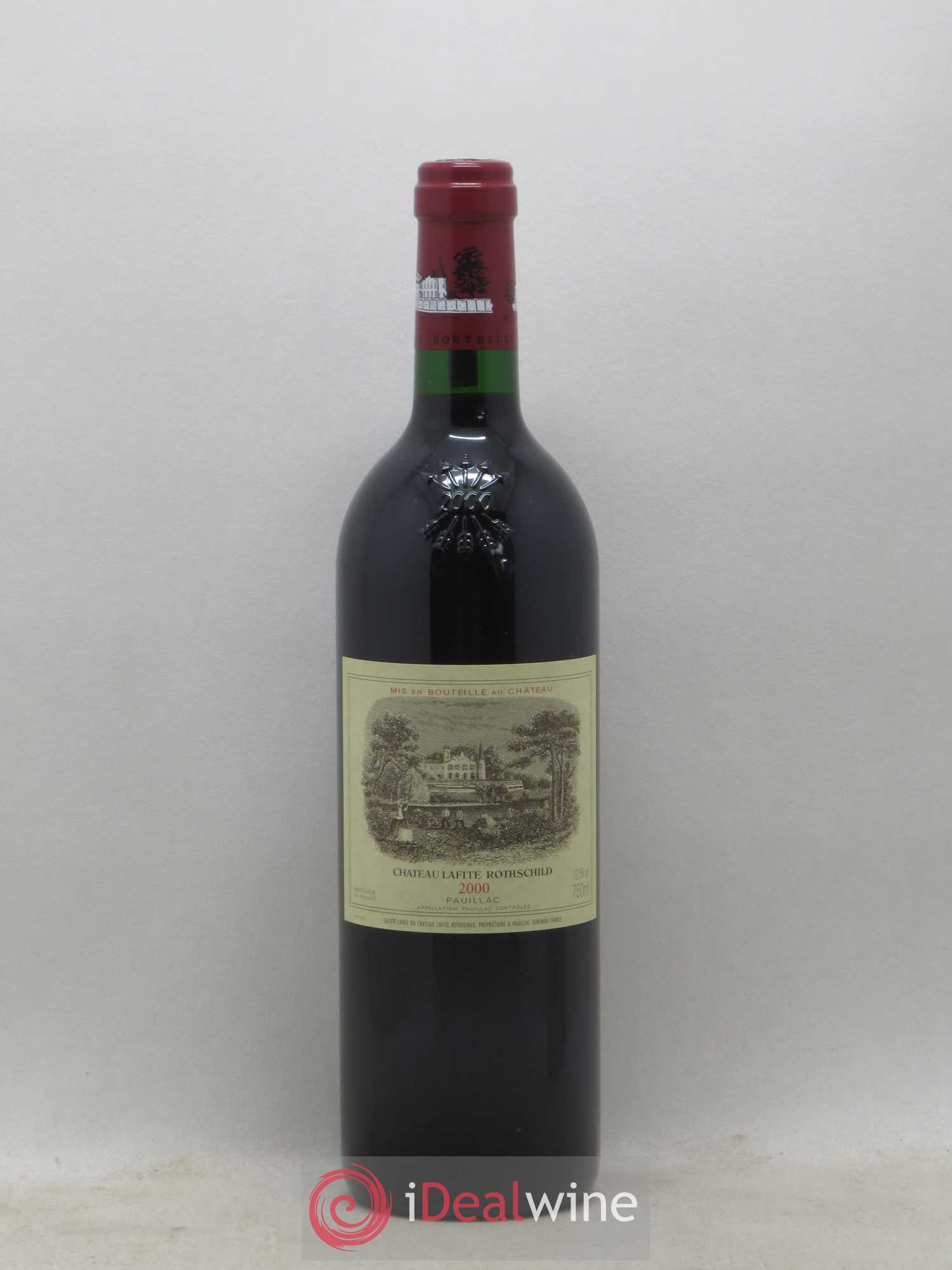 Château Lafite Rothschild 1er Grand Cru Classé 2000 - Lot de 1 bouteille - 0