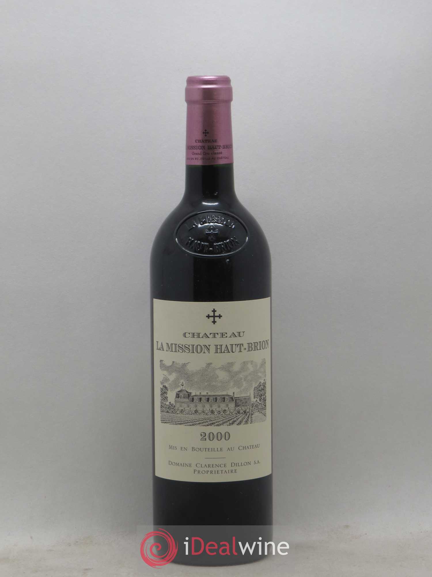 Château la Mission Haut-Brion Cru Classé de Graves 2000 - Lot de 1 bouteille - 0