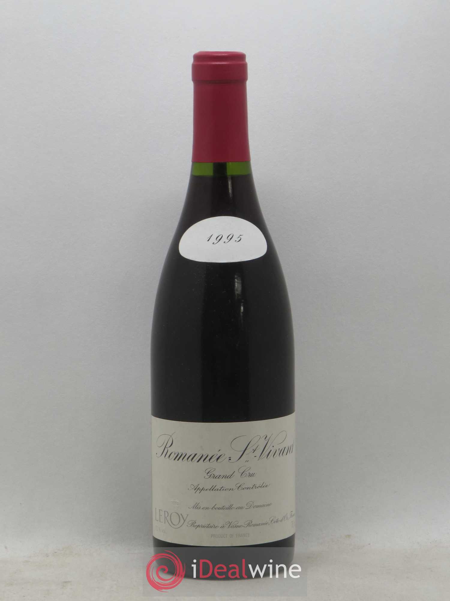 Romanée-Saint-Vivant Grand Cru Leroy (Domaine) 1995 - Lot de 1 bouteille - 0