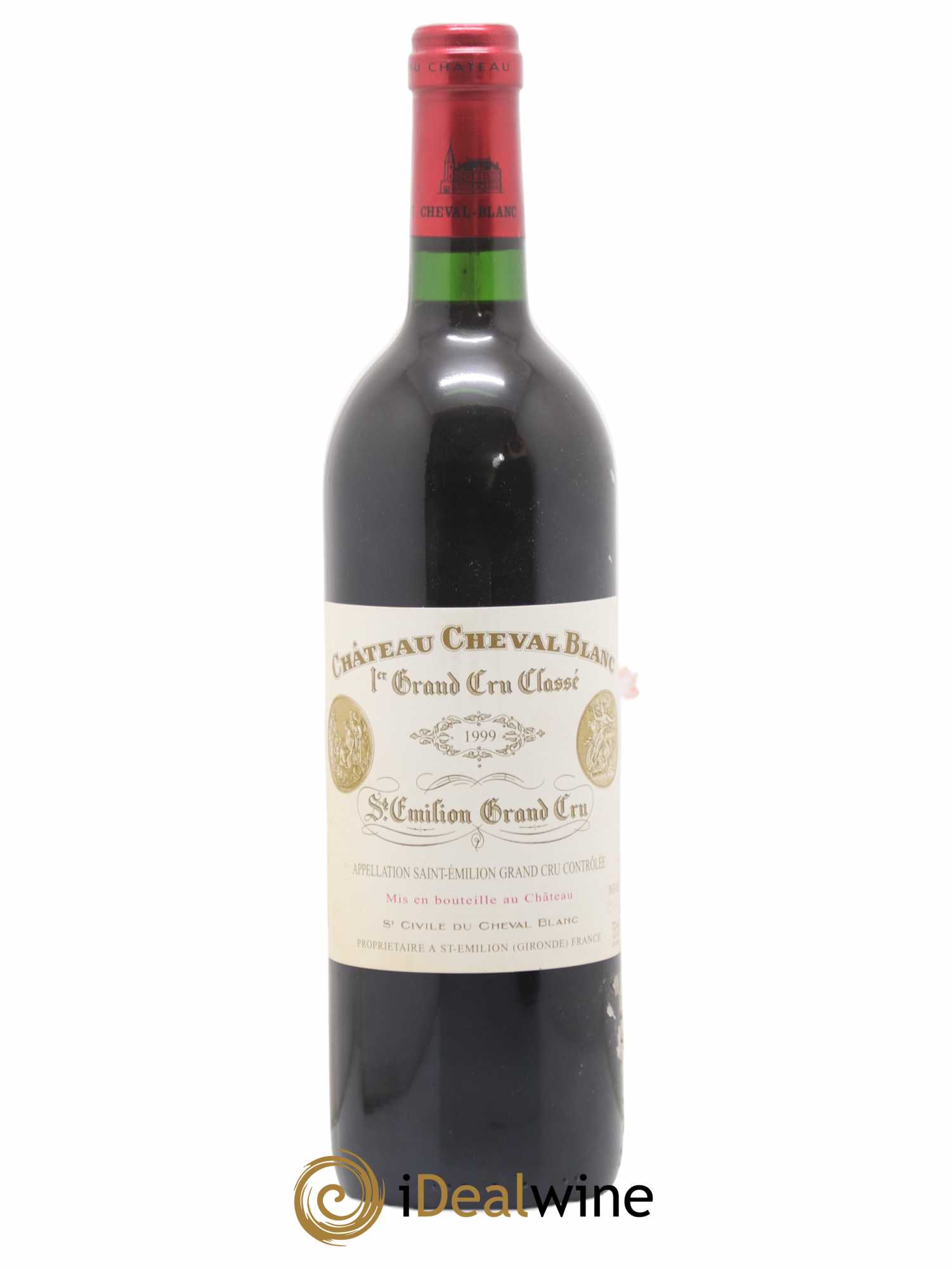 Château Cheval Blanc 1er Grand Cru Classé A 1999 - Lot de 1 bouteille - 0