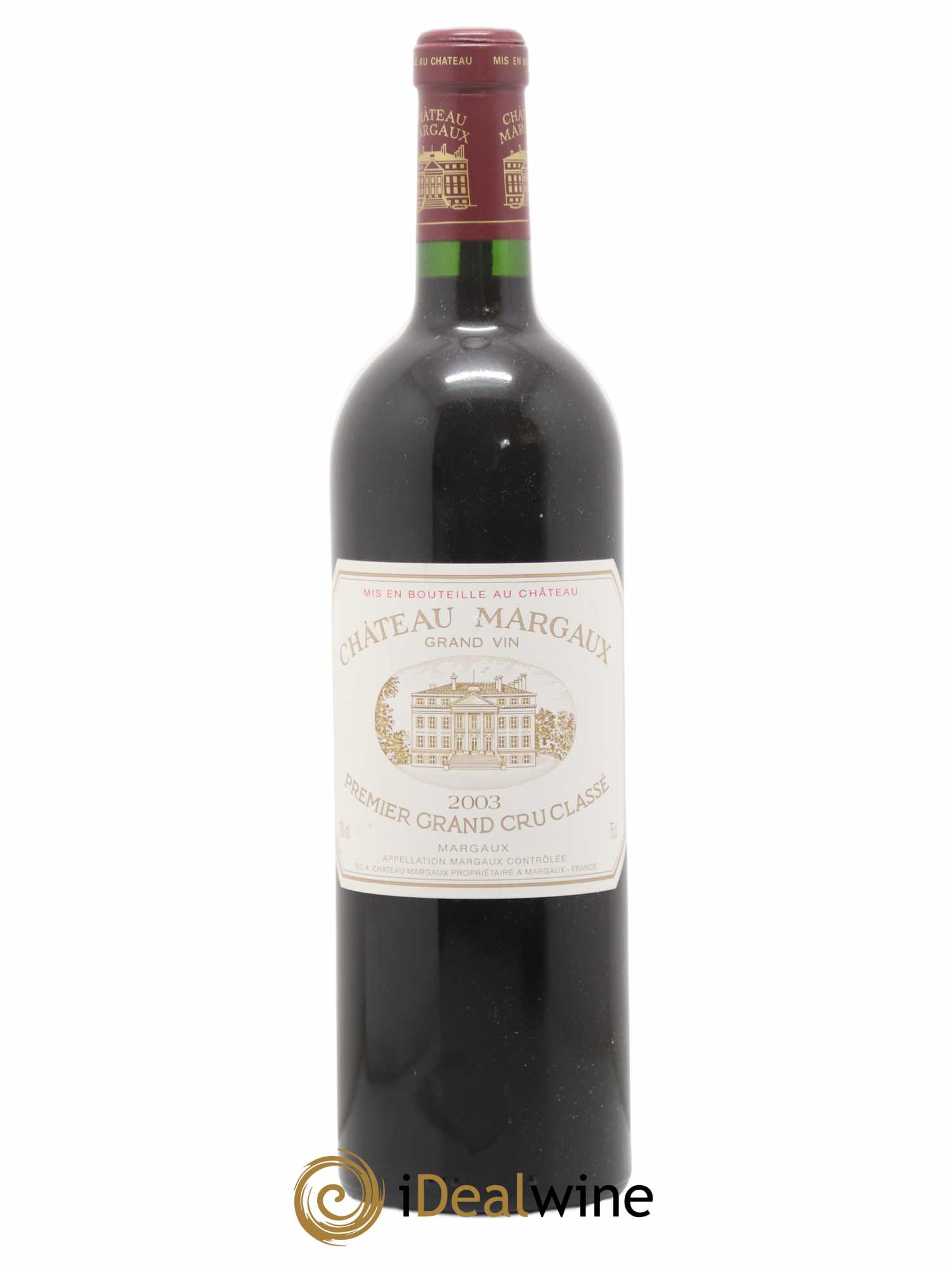 Château Margaux 1er Grand Cru Classé 2003 - Lot de 1 bouteille - 0