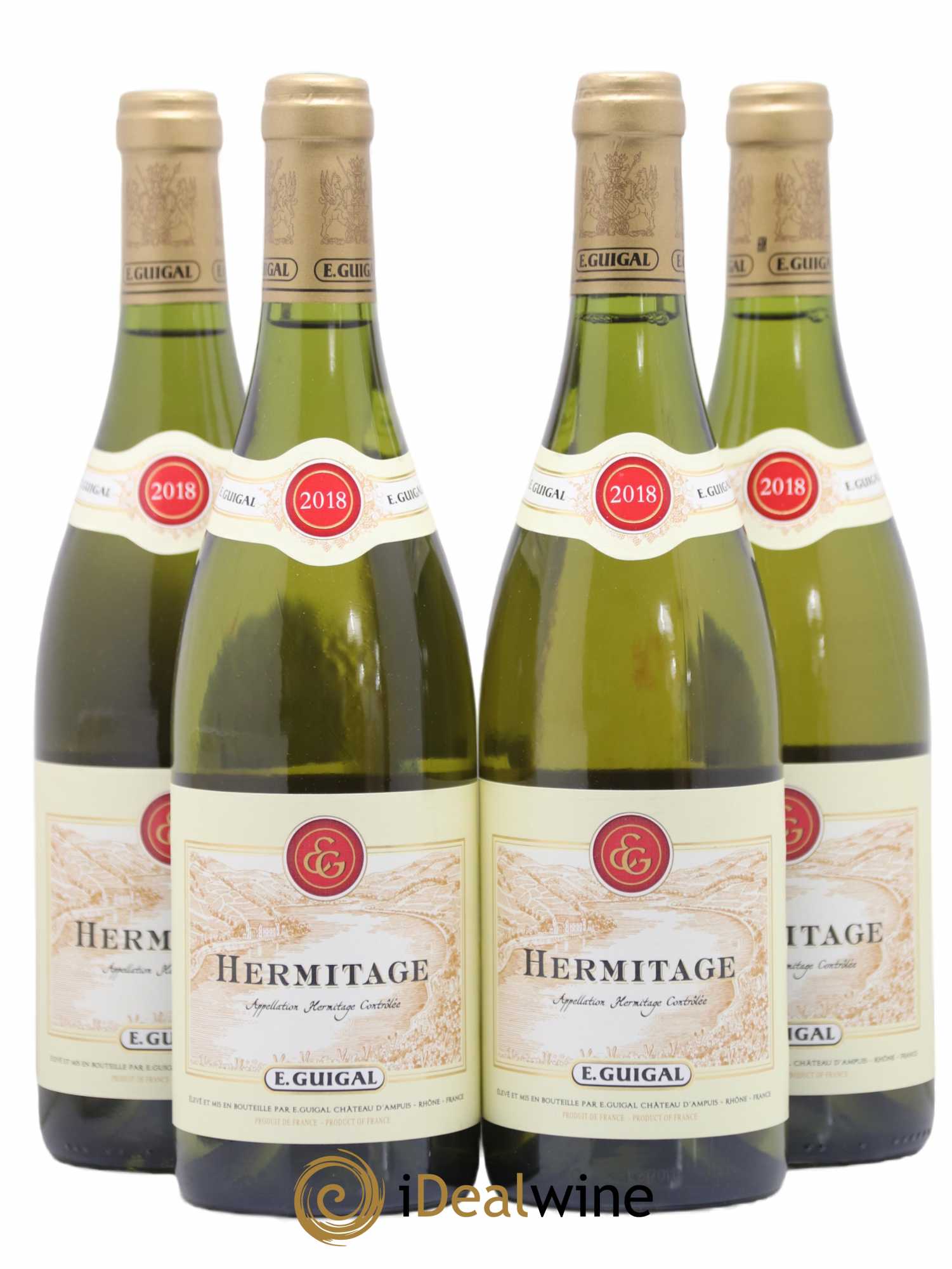 Hermitage Guigal 2018 - Lot de 4 bouteilles - 0