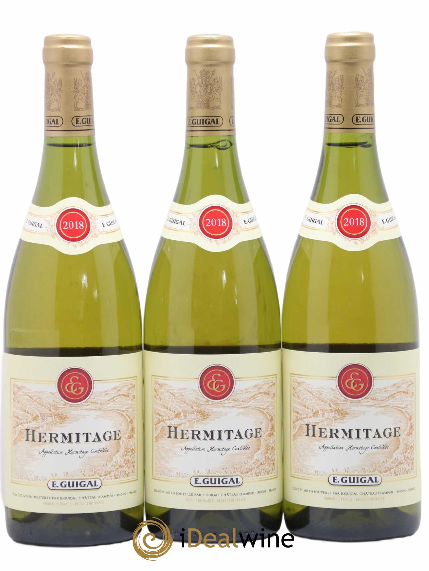 Hermitage Guigal 2018 - Lot de 3 bouteilles - 0