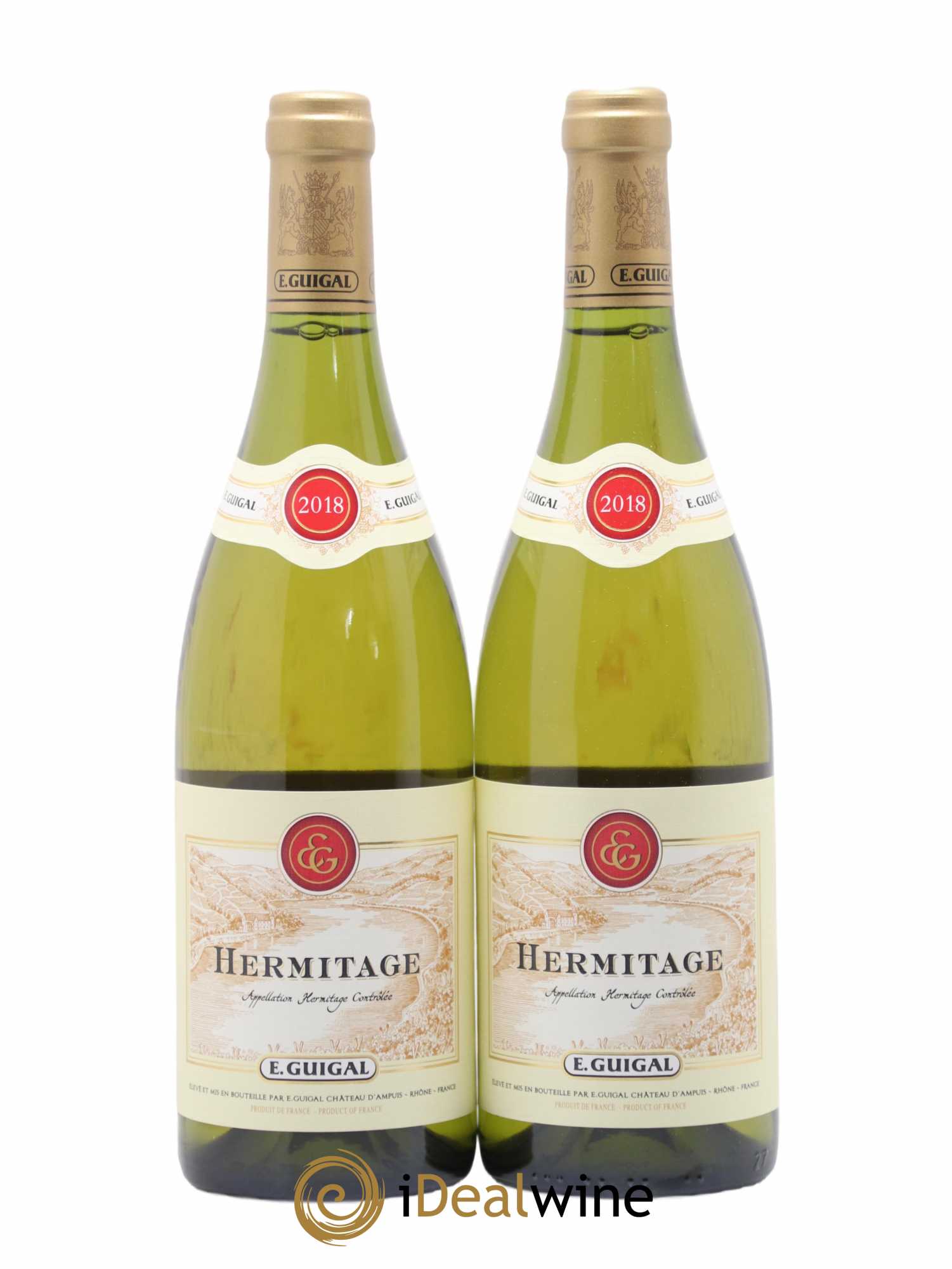 Hermitage Guigal 2018 - Lot de 2 bouteilles - 0