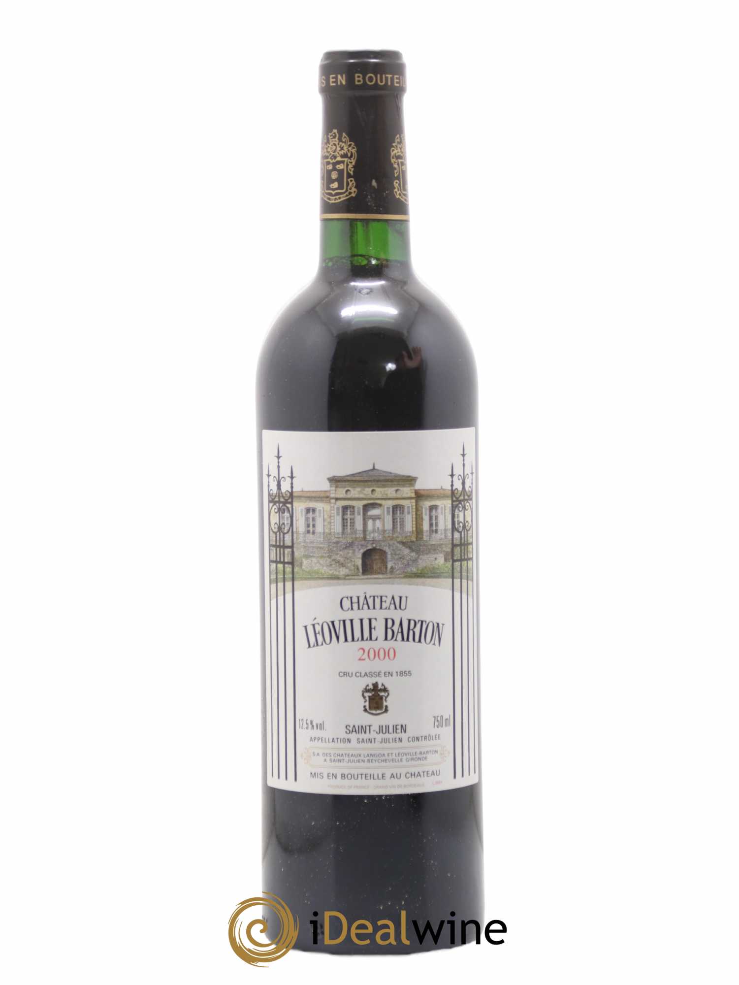 Château Léoville Barton 2ème Grand Cru Classé 2000 - Lot de 1 bouteille - 0
