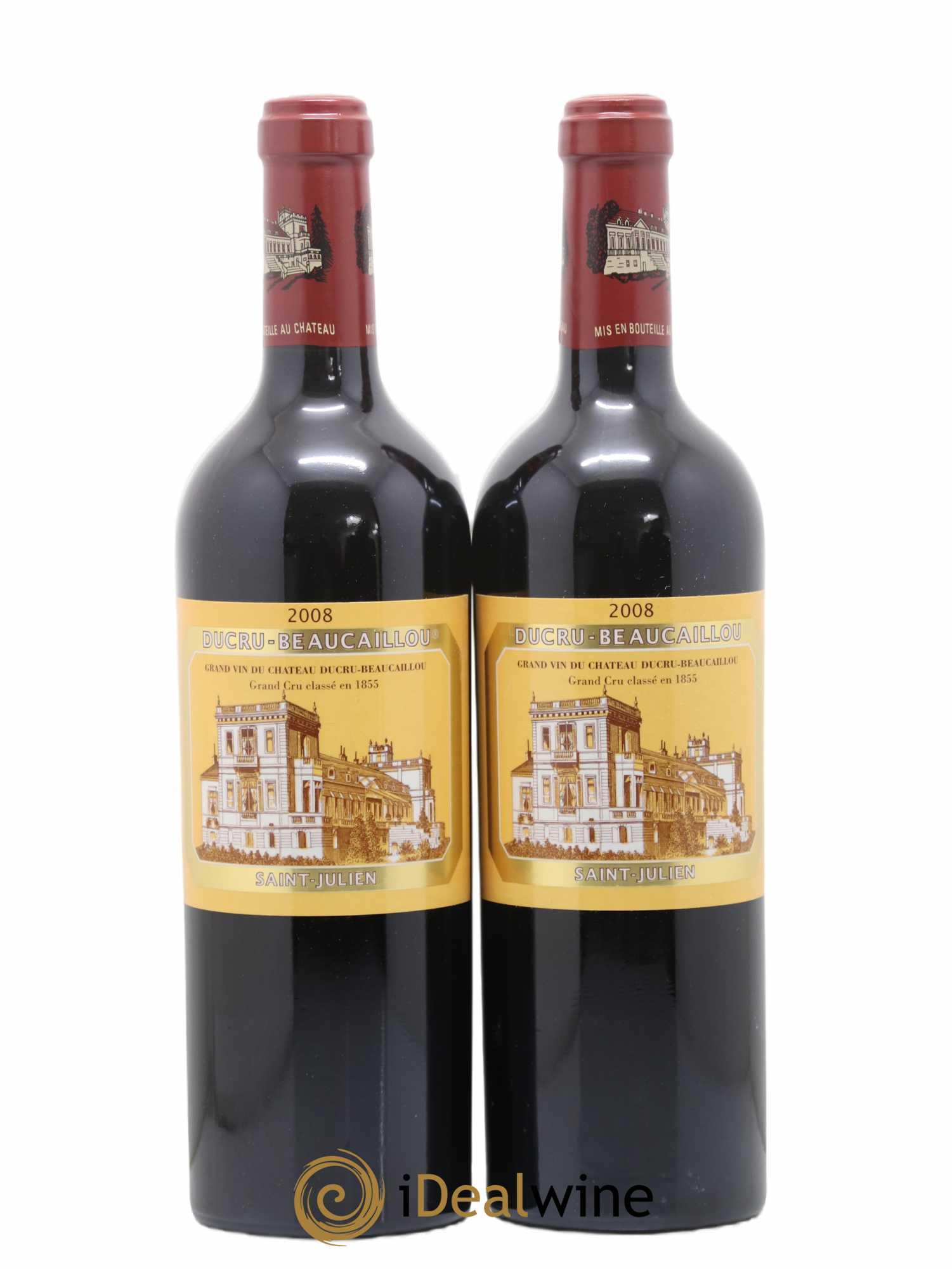 Château Ducru Beaucaillou 2ème Grand Cru Classé 2008 - Lot of 2 bottles - 0