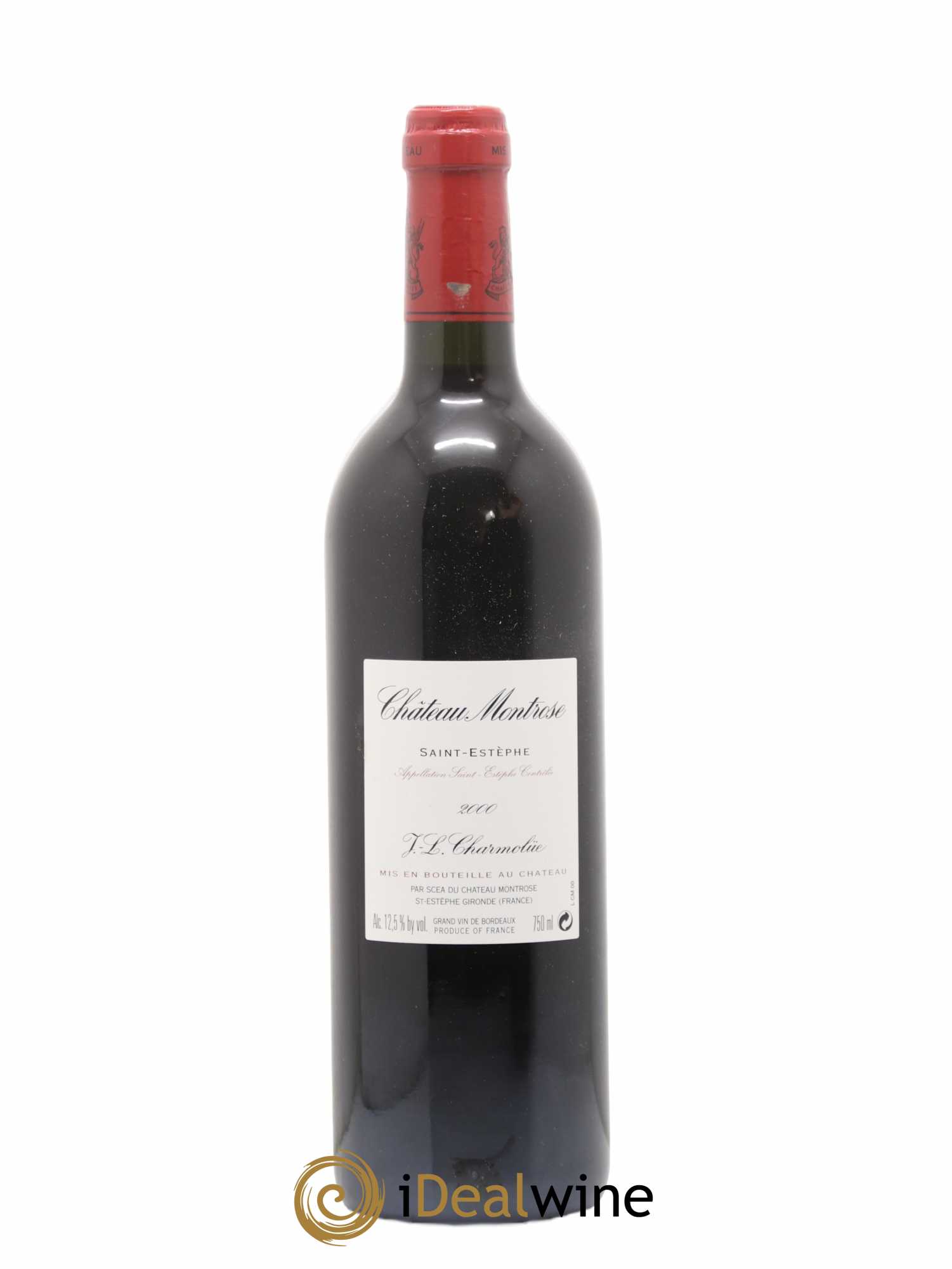 Château Montrose 2ème Grand Cru Classé 2000 - Lot de 1 bouteille - 1