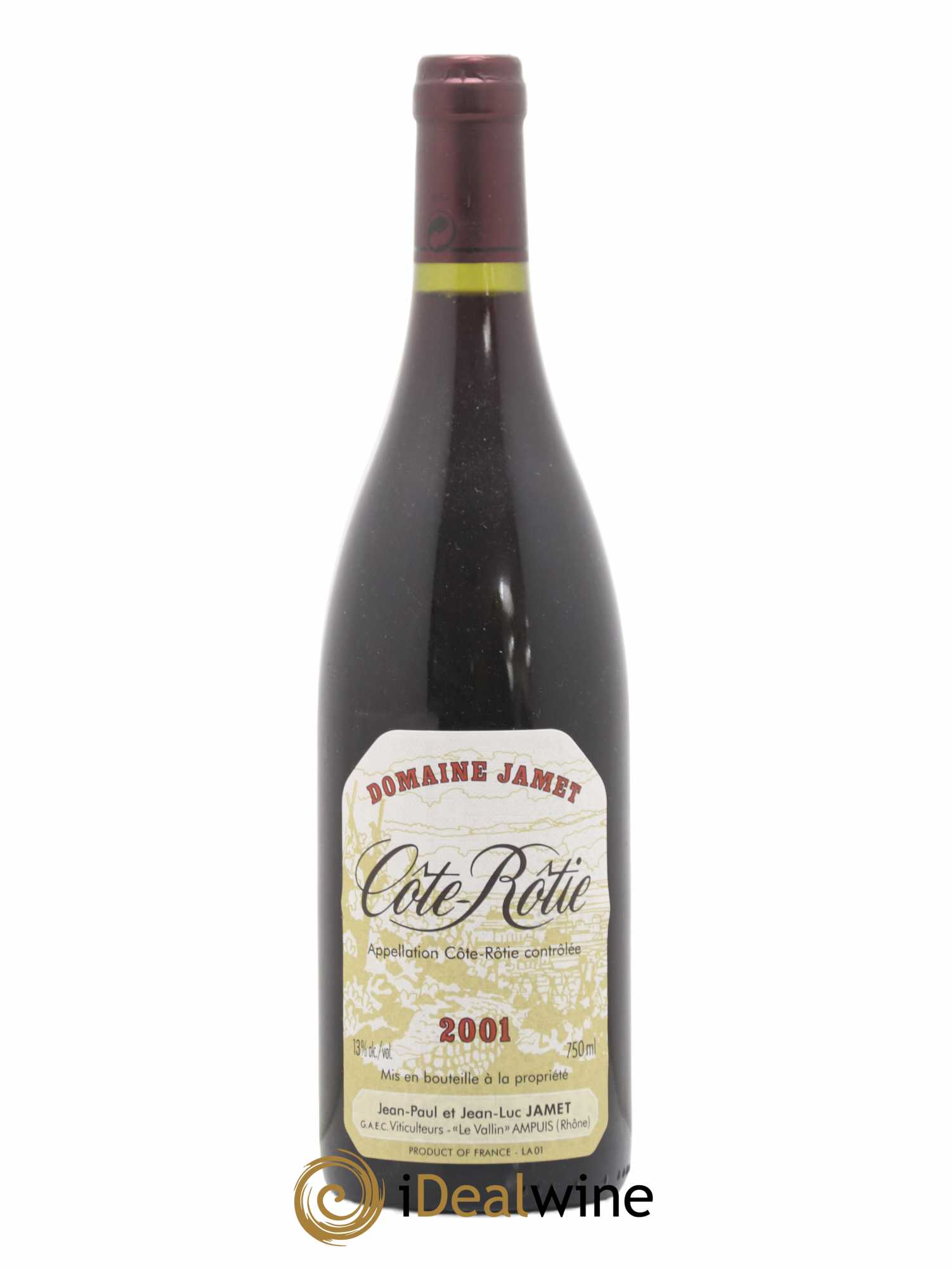 Côte-Rôtie Jamet (Domaine) 2001 - Lot de 1 bouteille - 0