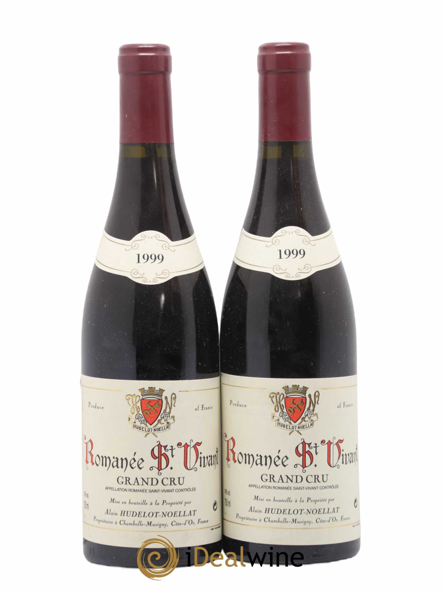 Romanée-Saint-Vivant Grand Cru Hudelot-Noëllat 1999 - Lot de 2 bouteilles - 0