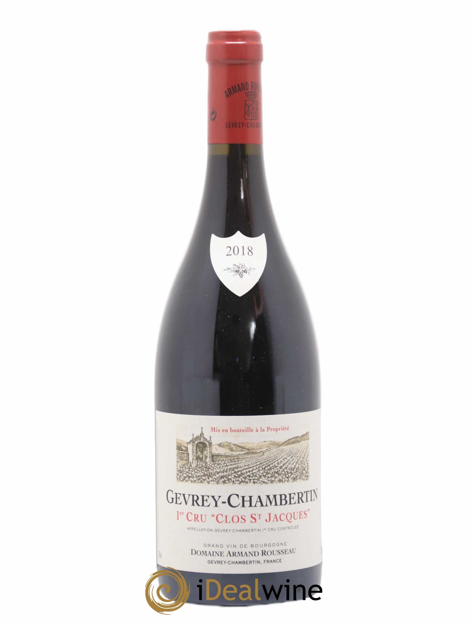 Gevrey-Chambertin 1er Cru Clos Saint-Jacques Armand Rousseau (Domaine) 2018 - Lot de 1 bouteille - 0