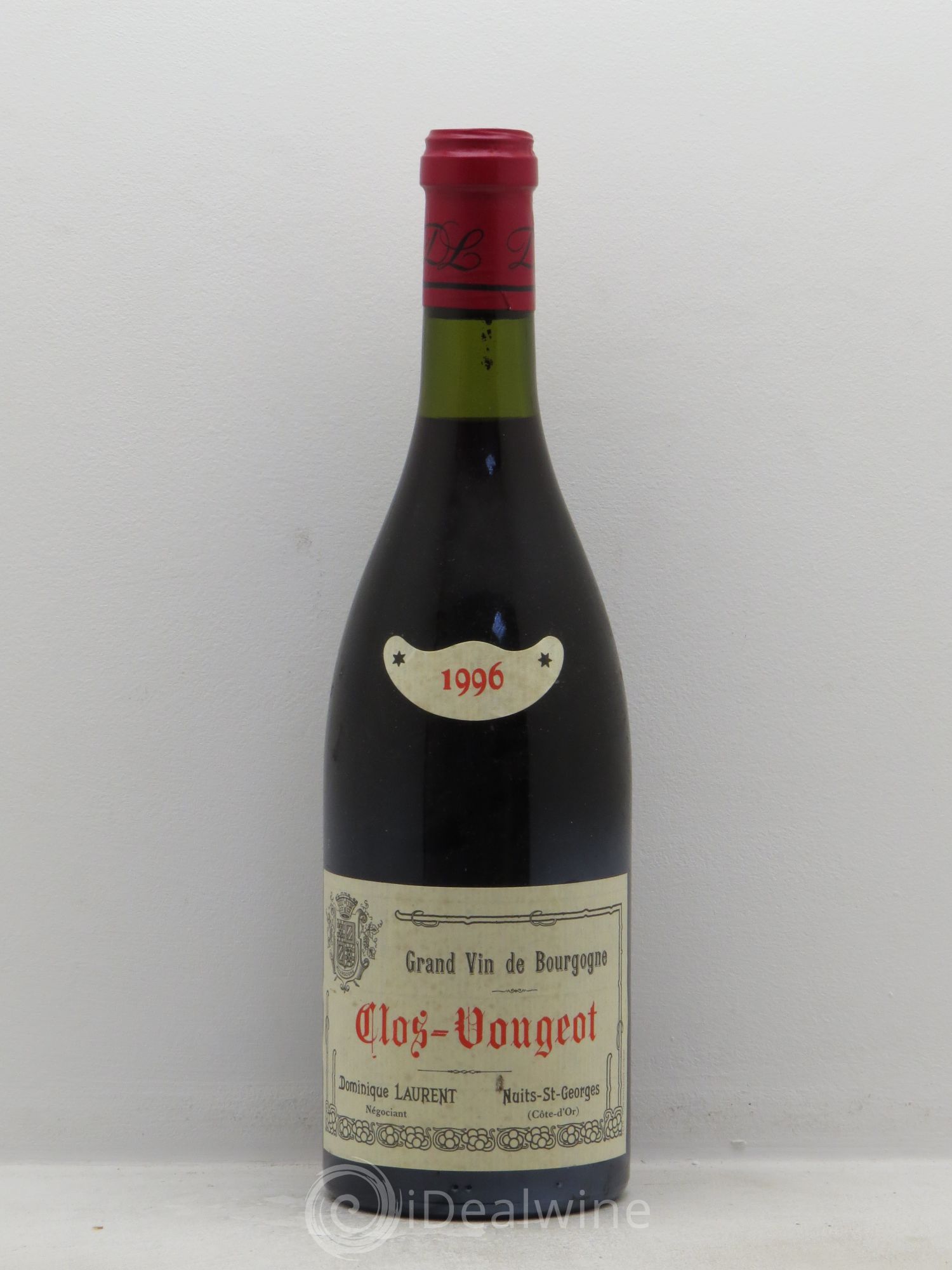 Clos de Vougeot Grand Cru 1996 - Lot de 1 bouteille - 0