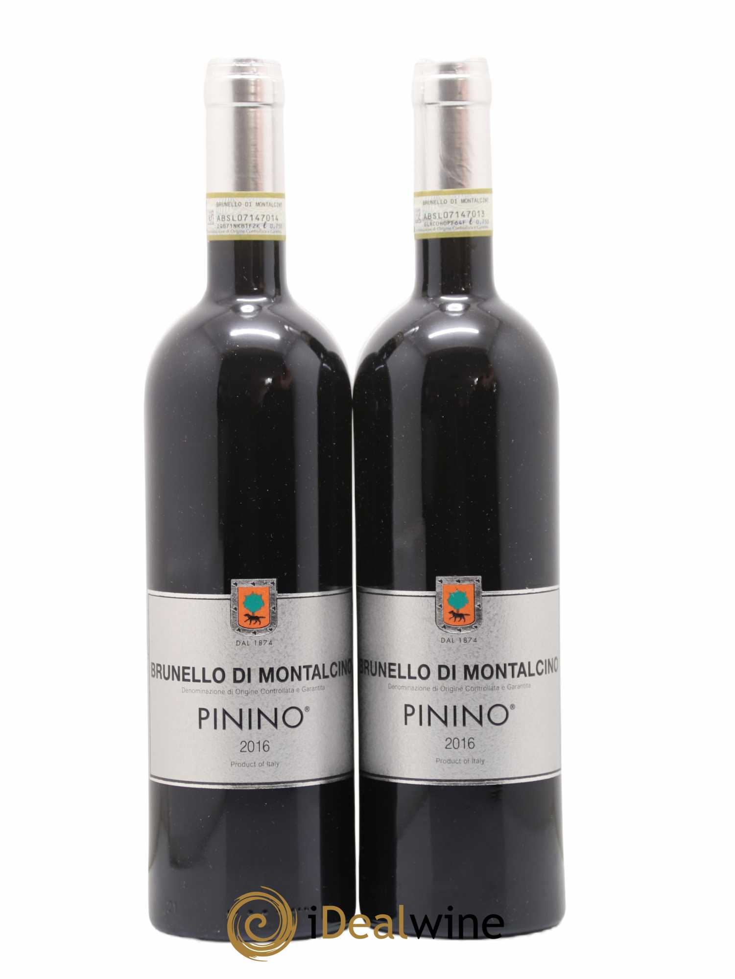 Brunello di Montalcino Pinino 2016 - Lot de 2 bouteilles - 0