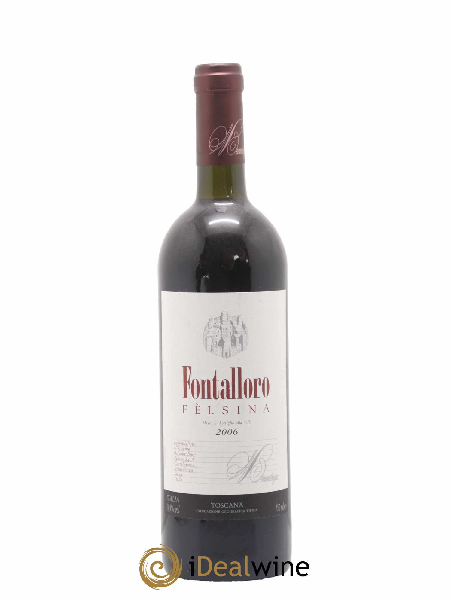 Toscana IGT Fontalloro Felsina Berardenga 2006 - Posten von 1 Flasche - 0