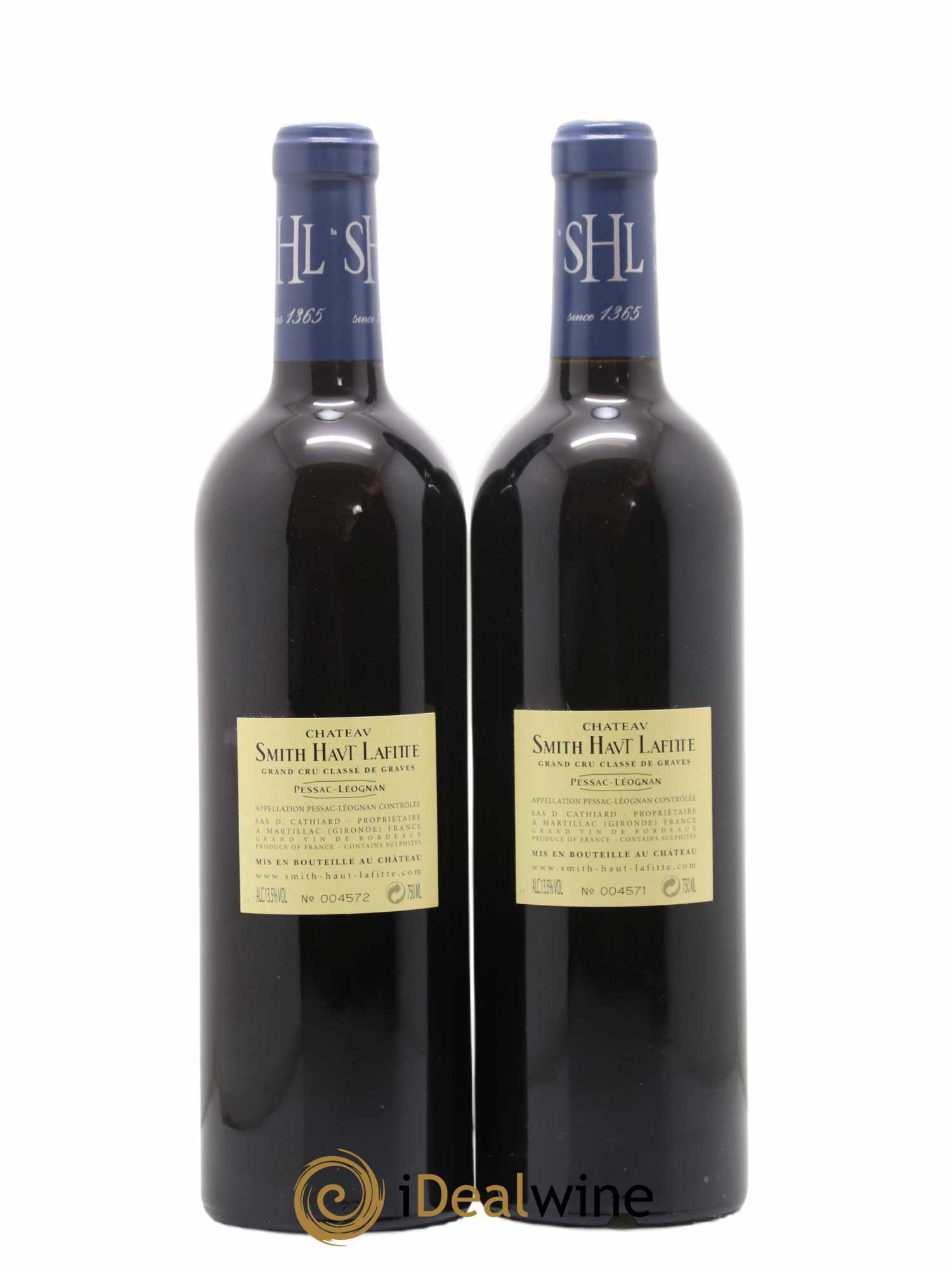 Château Smith Haut Lafitte Cru Classé de Graves 2005 - Lot de 2 bouteilles - 1