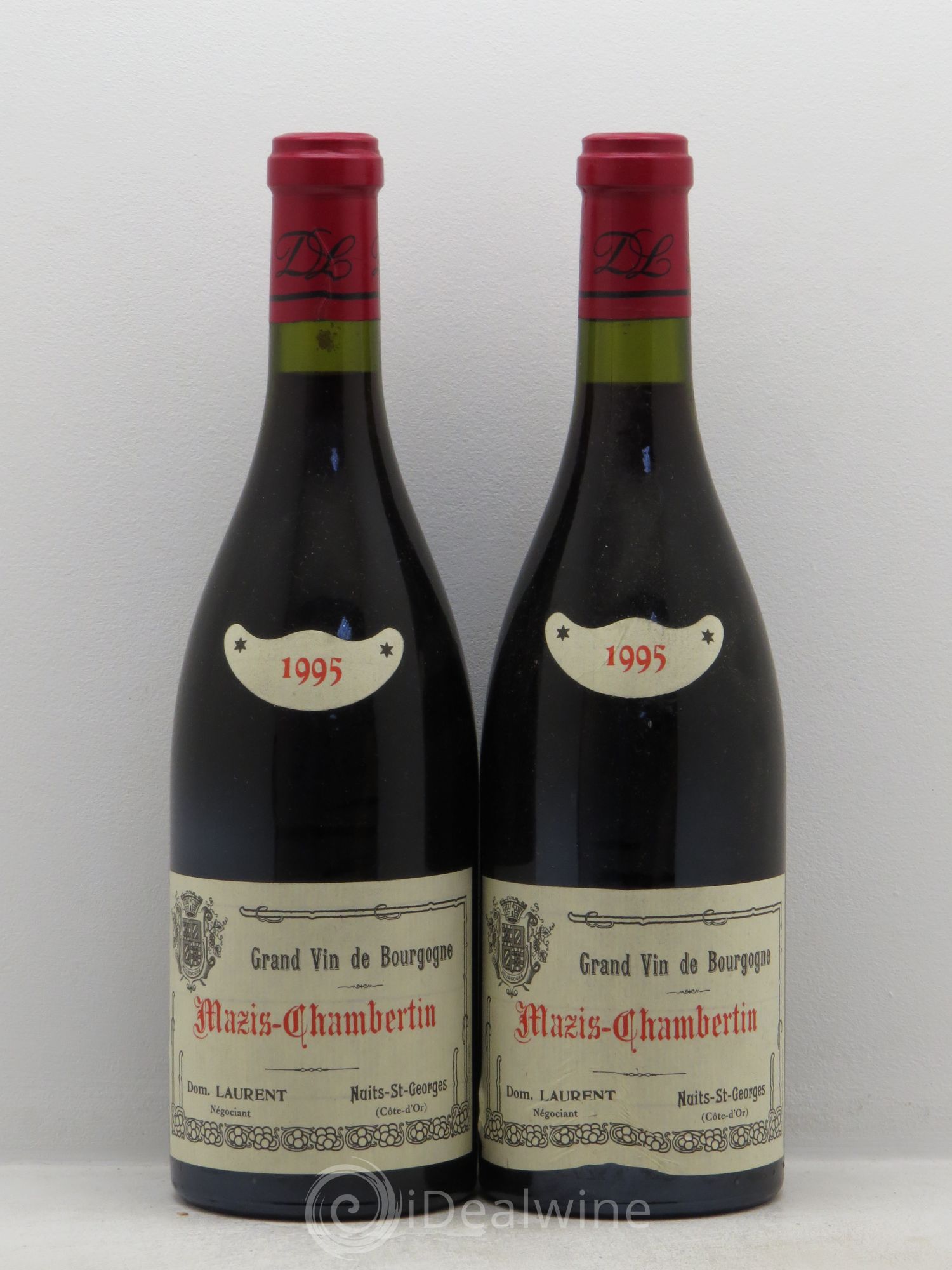 Mazis-Chambertin Grand Cru Dominique Laurent 1995 - Lot de 2 bouteilles - 0