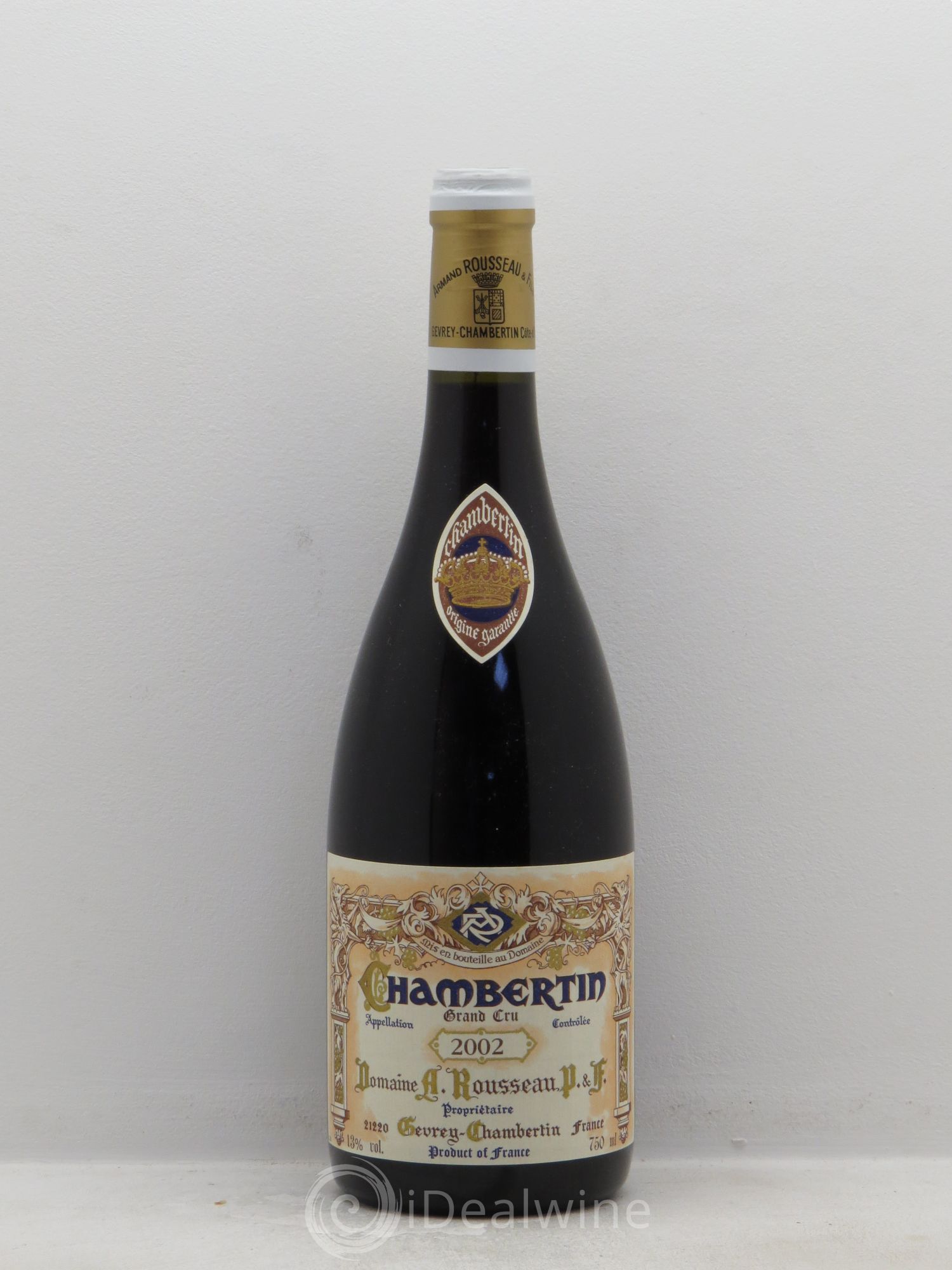Chambertin Grand Cru Armand Rousseau (Domaine) 2002 - Lot de 1 bouteille - 0